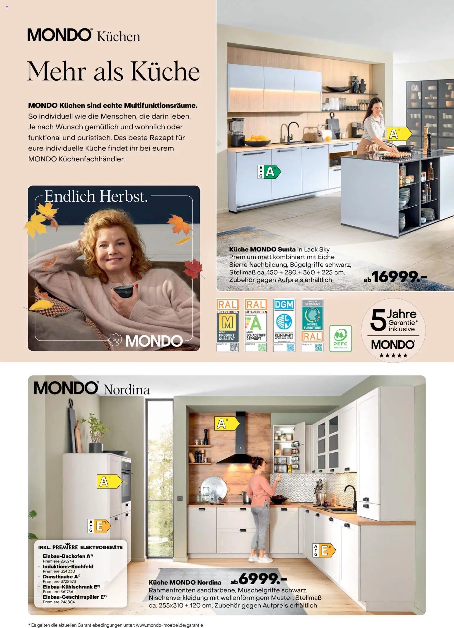 Ostermann Endlich Herbst MONDO Prospekt