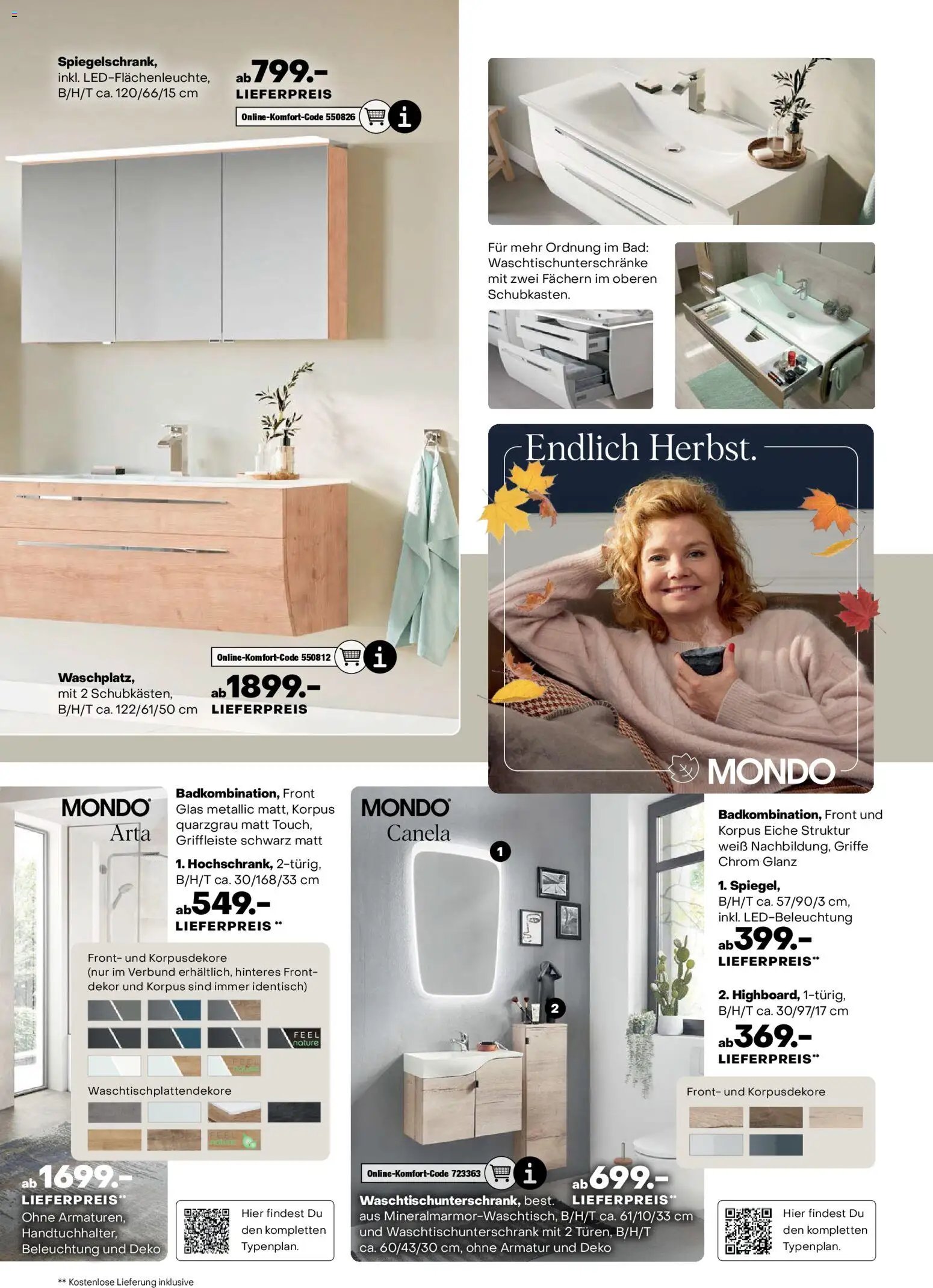 Ostermann Endlich Herbst MONDO Prospekt