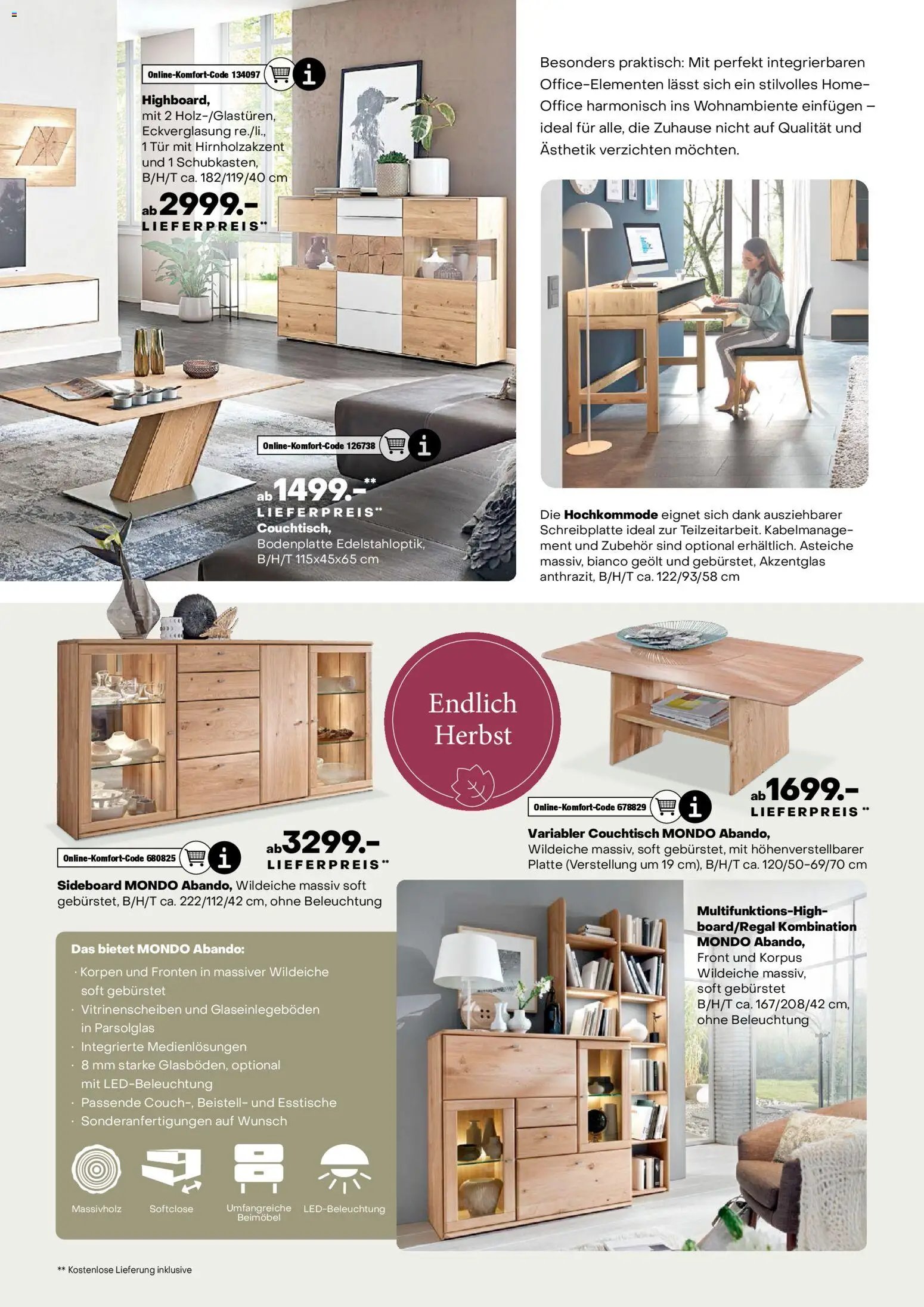 Ostermann Endlich Herbst MONDO Prospekt