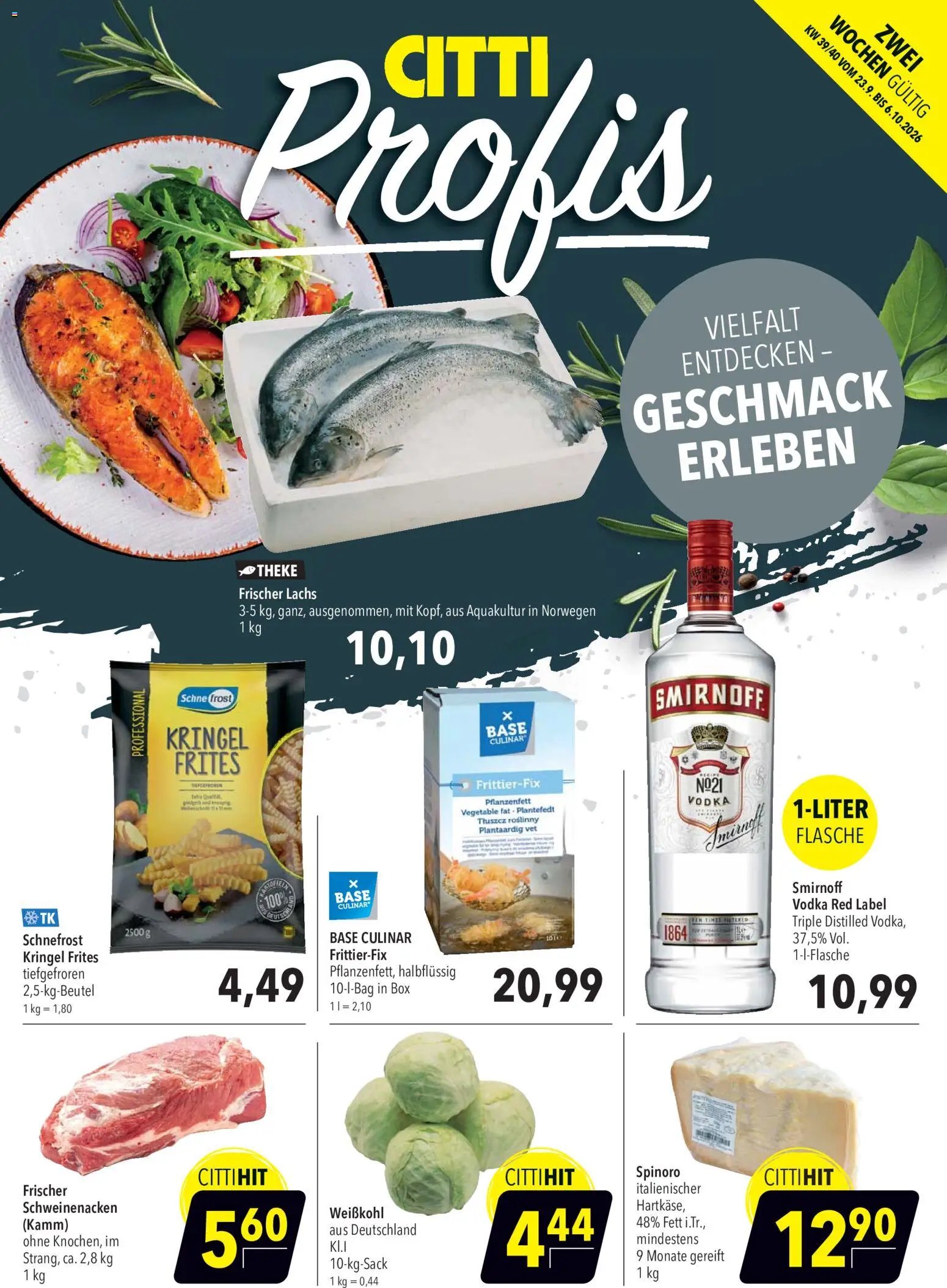 CITTI Markt Aktuelle Angebote für Profis
