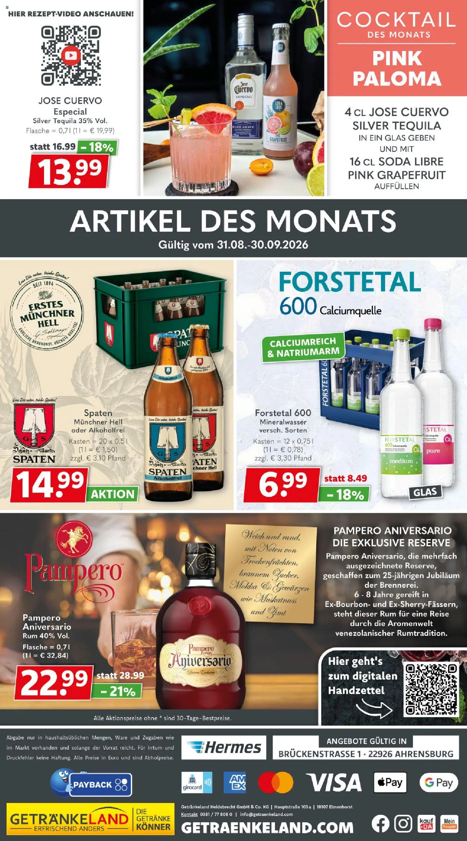 Getränkeland Prospekt Berlin - Brandenburg