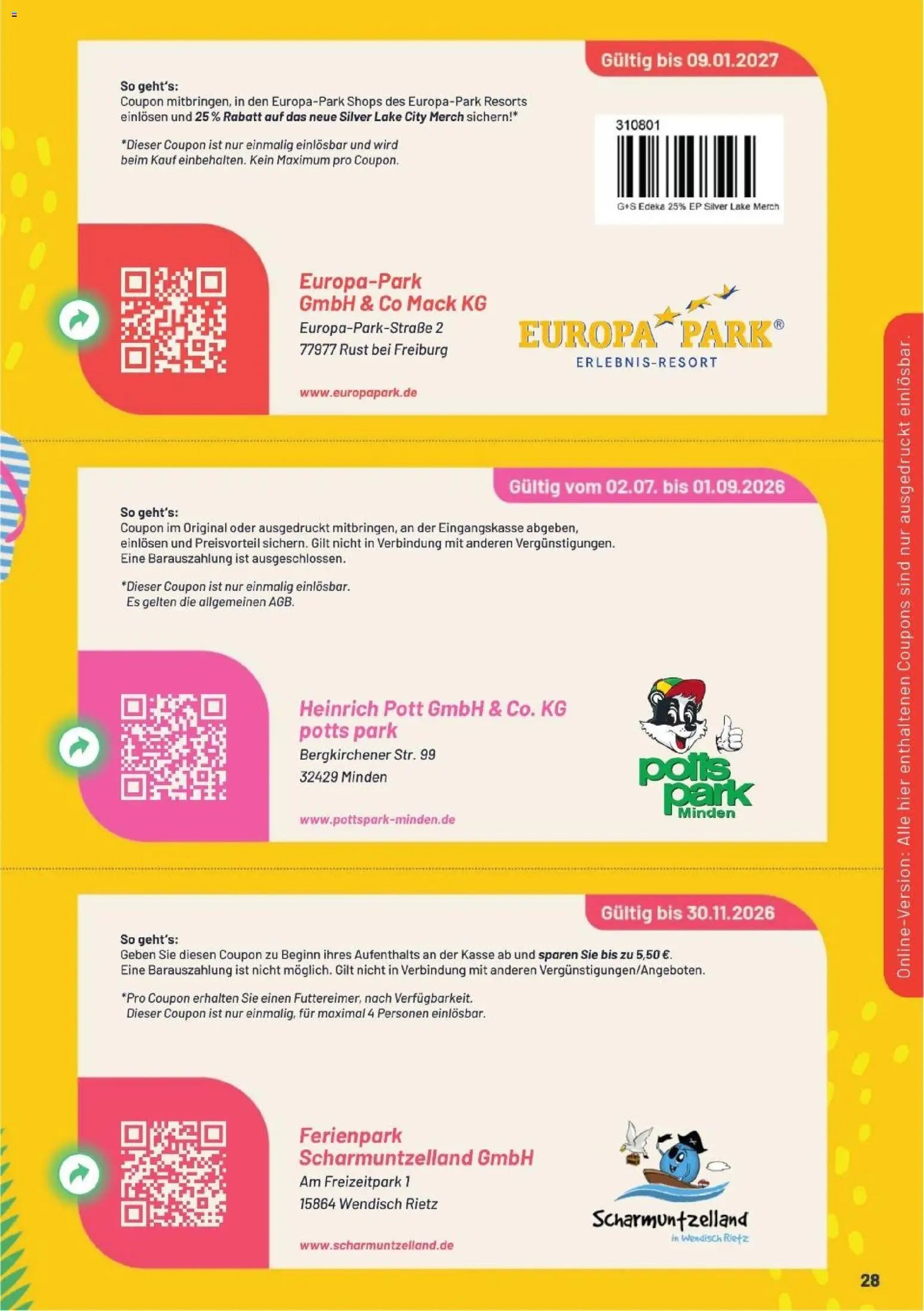 Marktkauf Super Sommer Spar-Pass 2026
