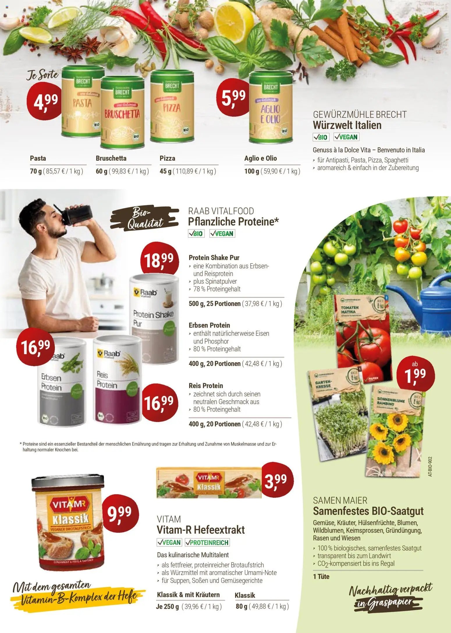 Reformhaus Bacher Prospekt 	