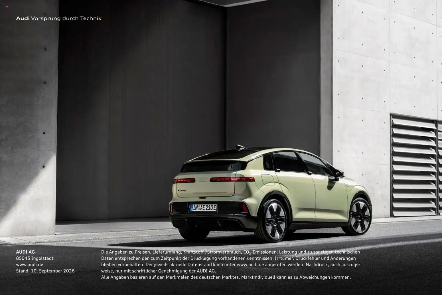Audi A2 e-tron
