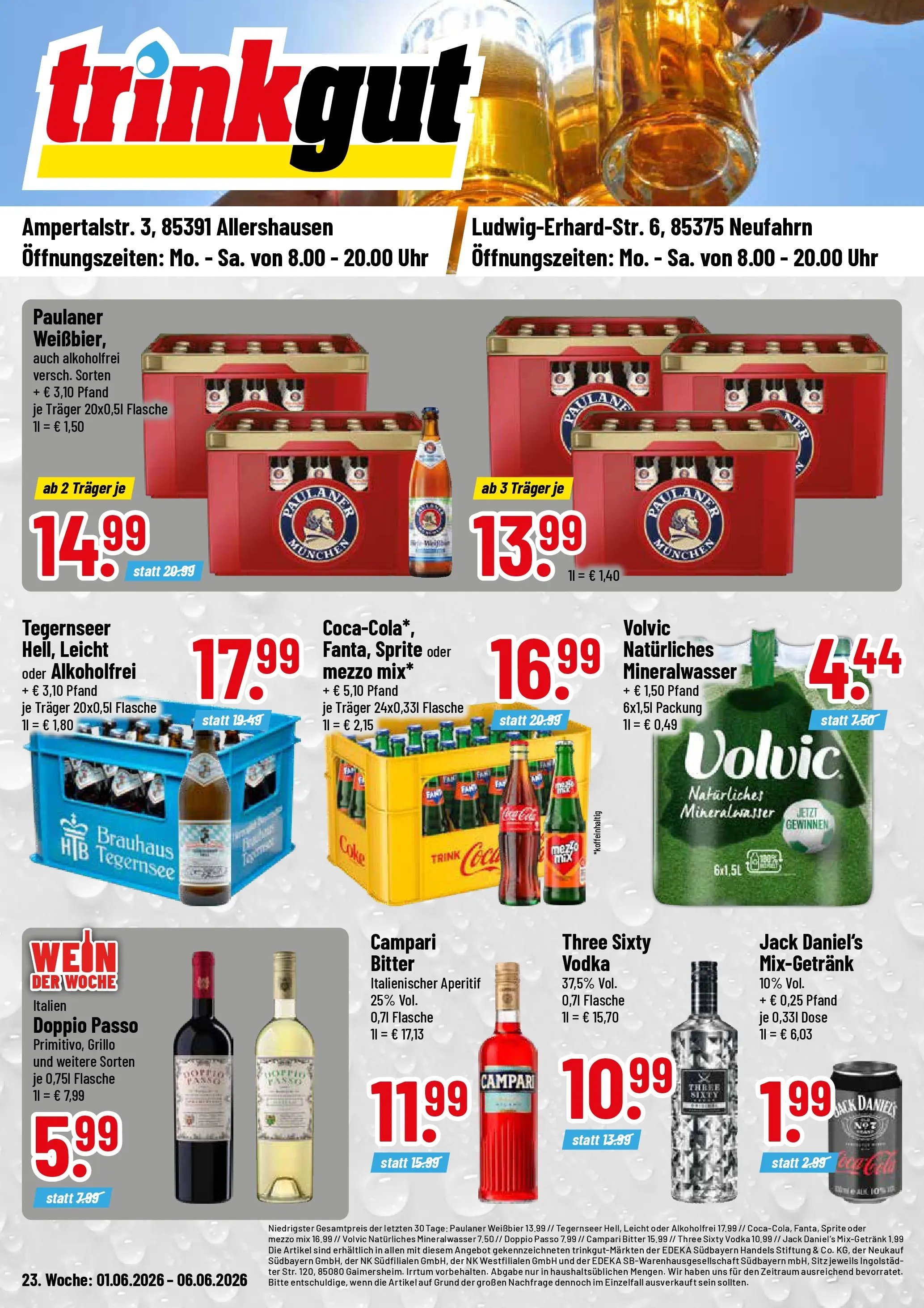 Trinkgut Prospekt Neufahrn