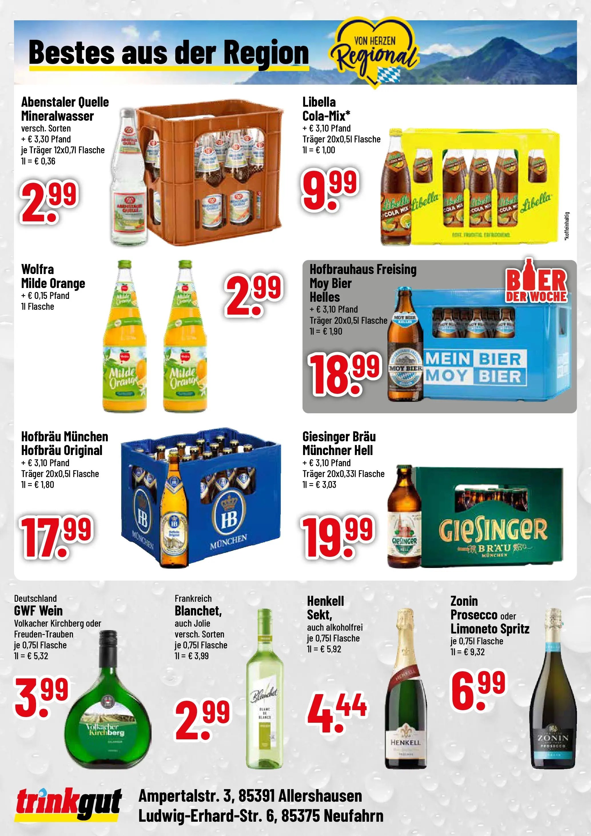 Trinkgut Prospekt Neufahrn
