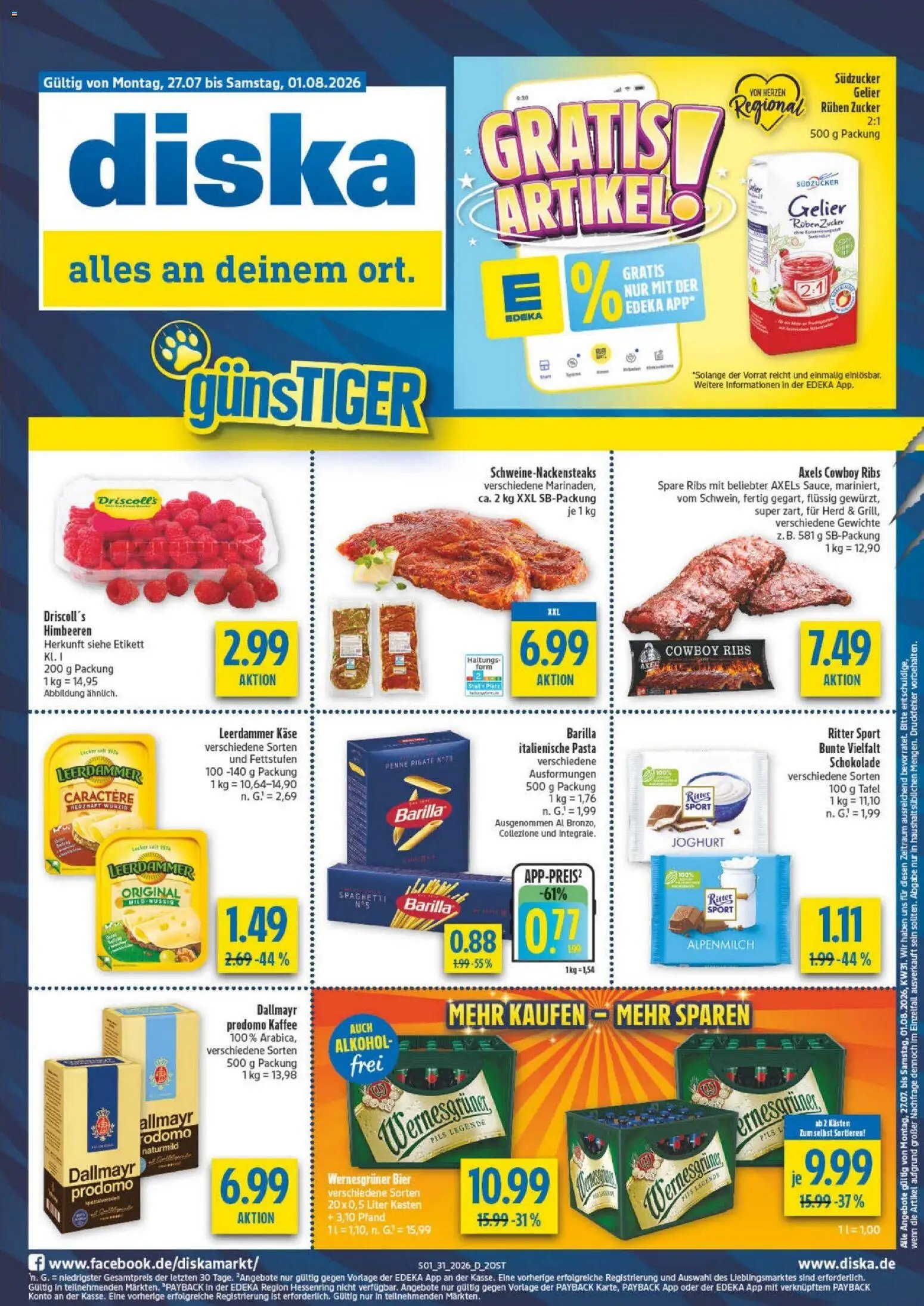Diska - Diska Angebote Sachsen-Thüringen KW31