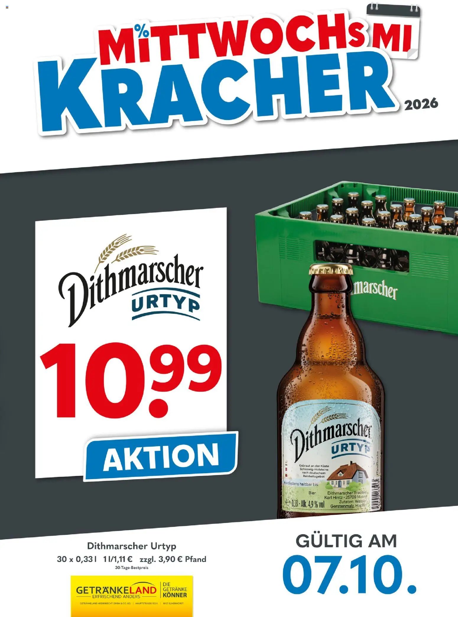 Getränkeland Mittwochs Kracher