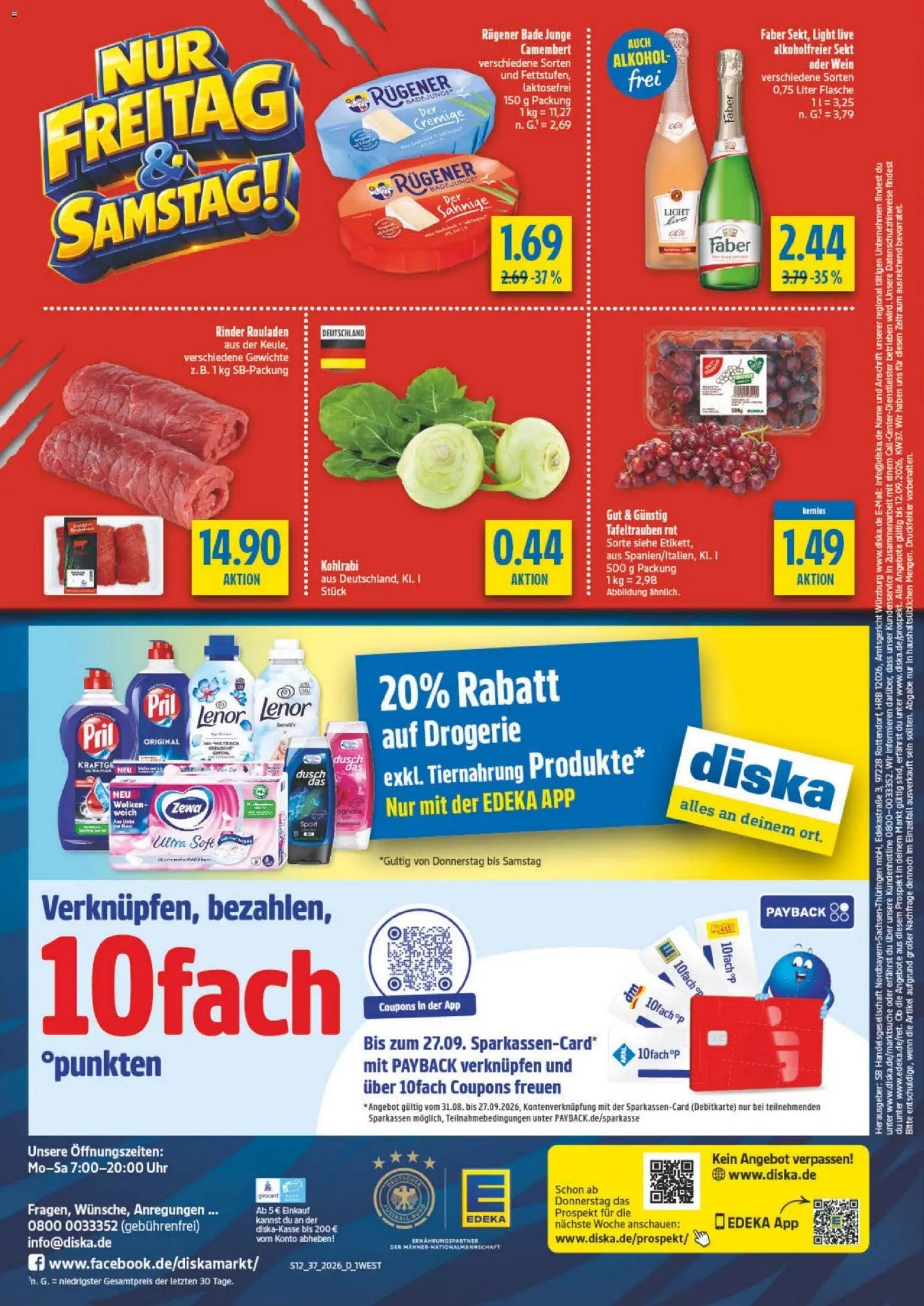 Diska - Diska Angebote Bayern KW37