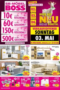 SB Möbel Boss Prospekt Wolfsburg