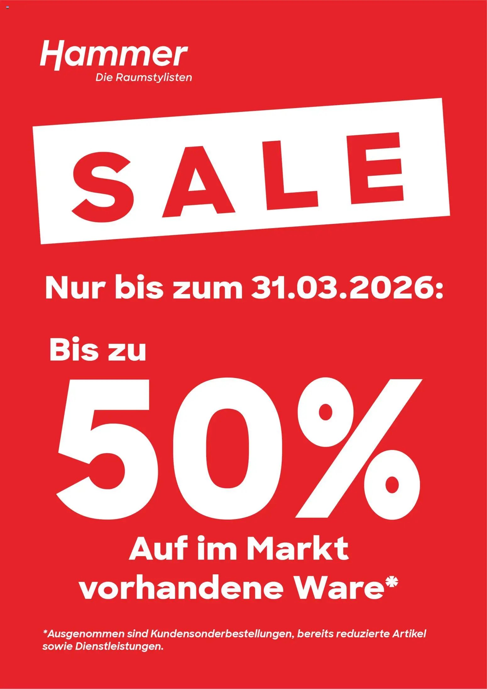 Hammer Zuhause Prospekt 	