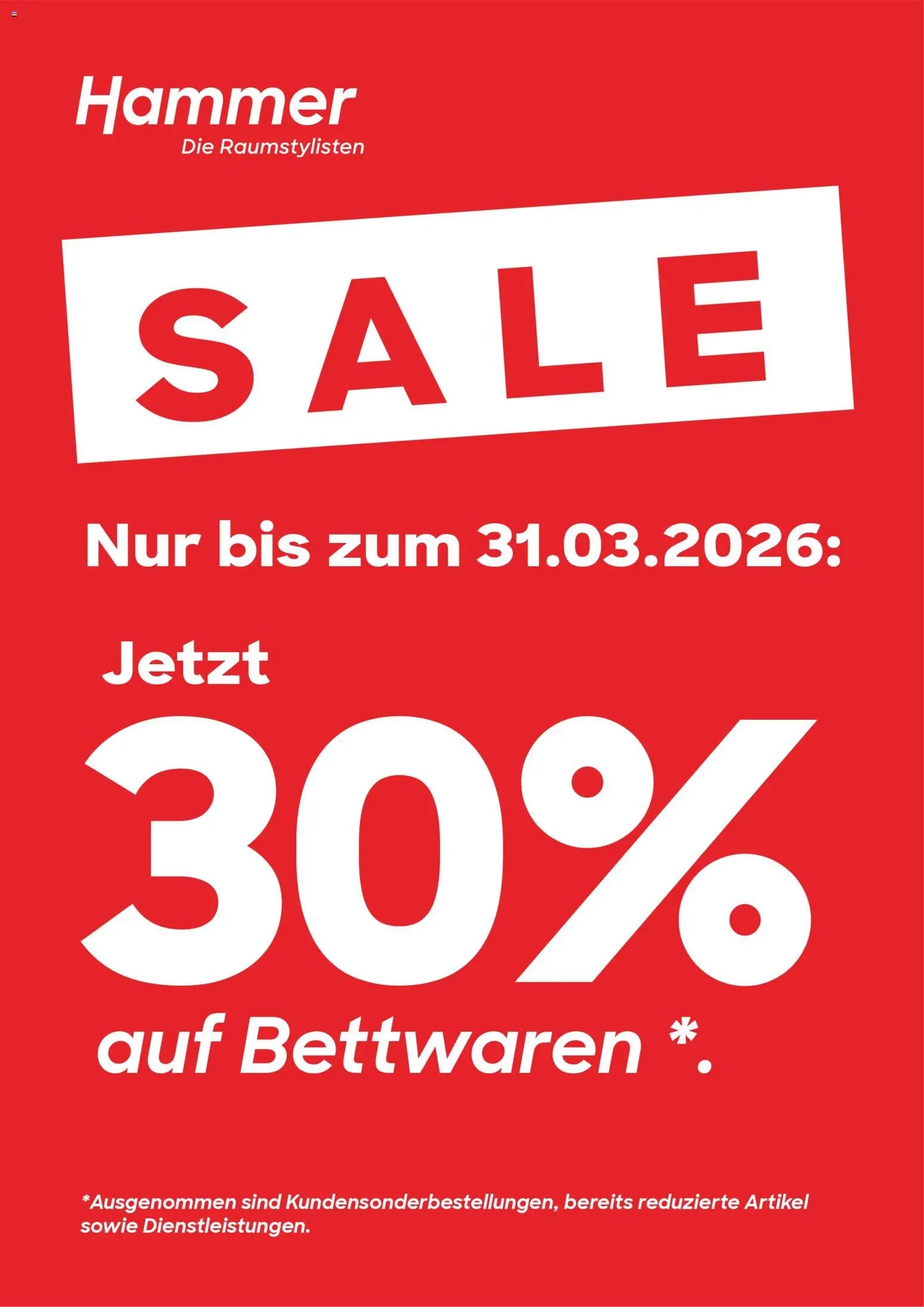 Hammer Zuhause Prospekt 	