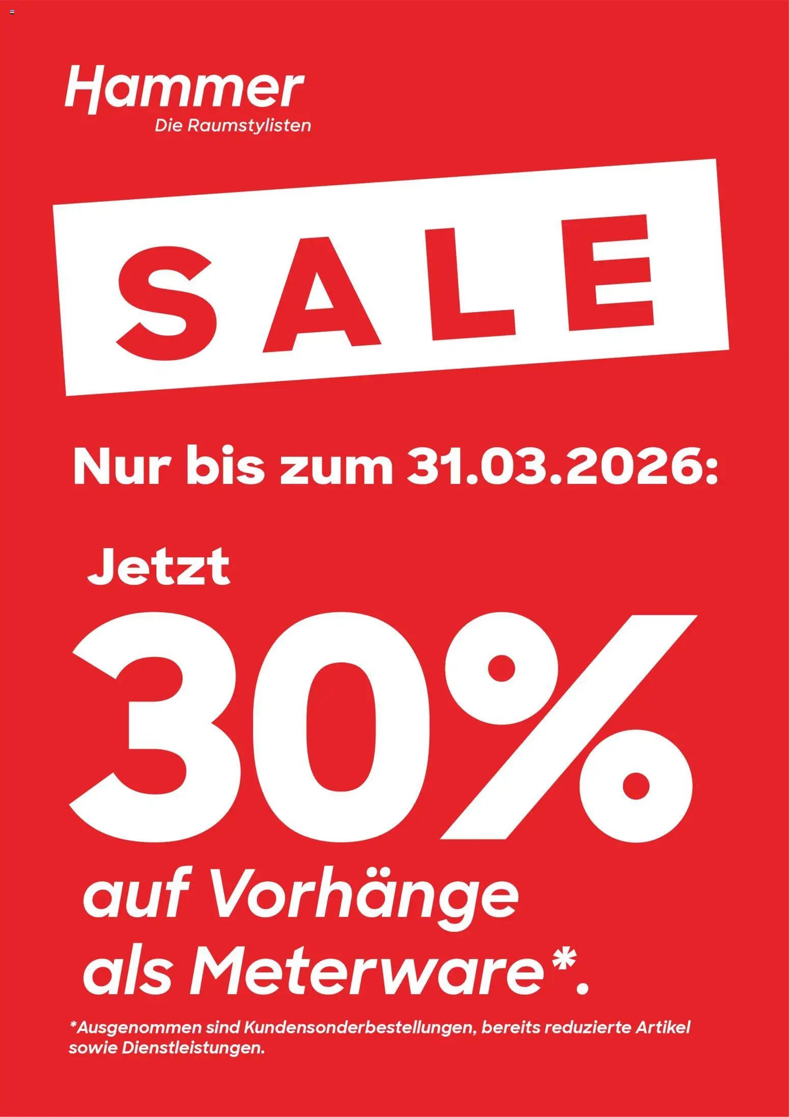 Hammer Zuhause Prospekt 	