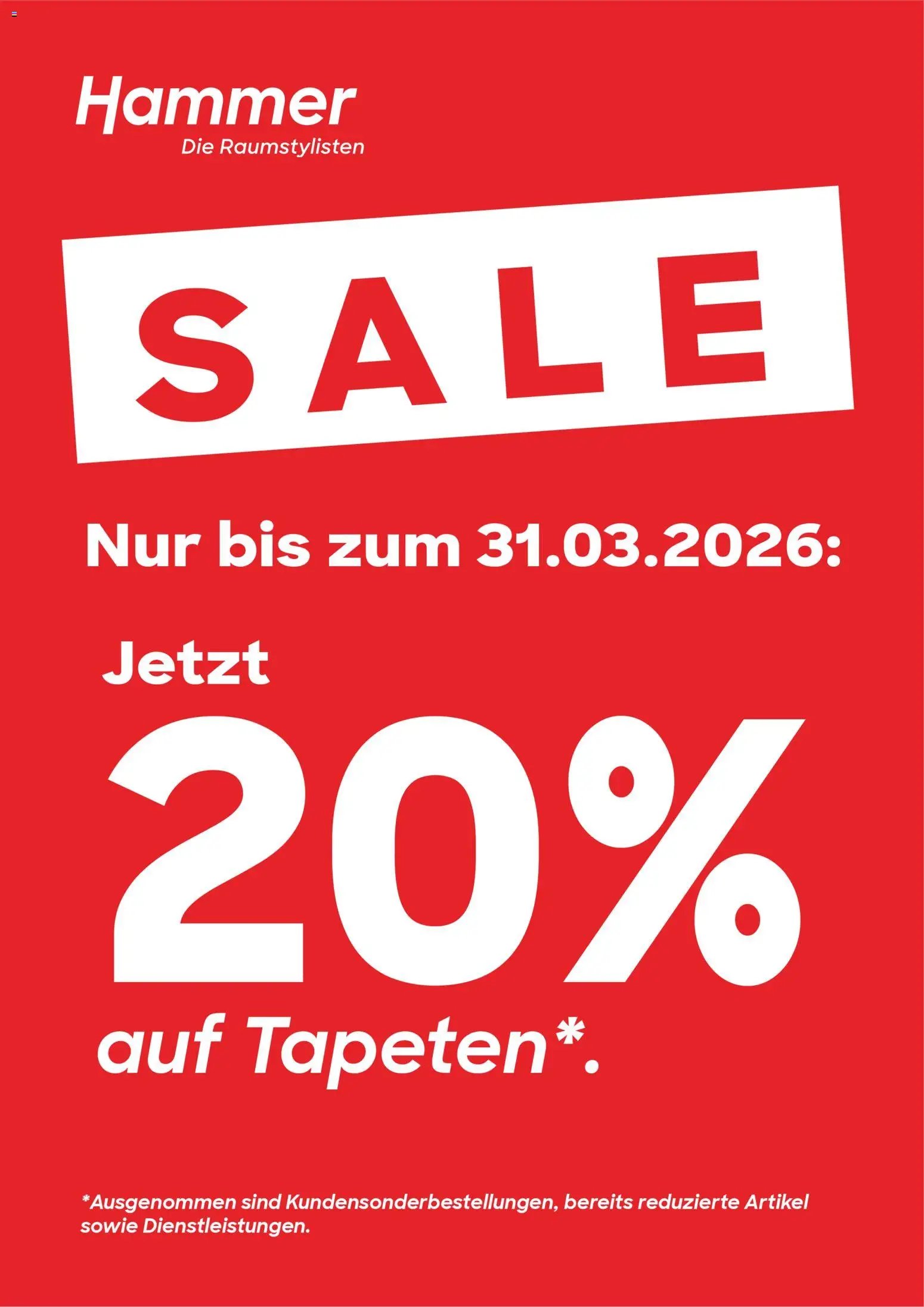 Hammer Zuhause Prospekt 	