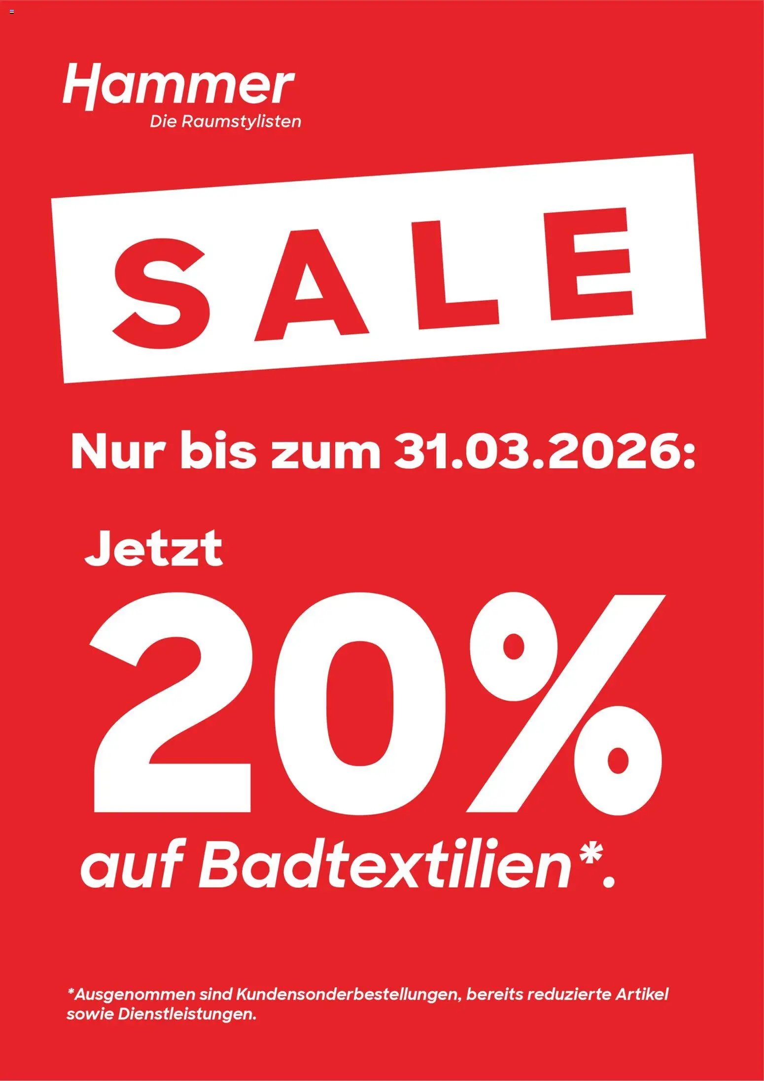 Hammer Zuhause Prospekt 	