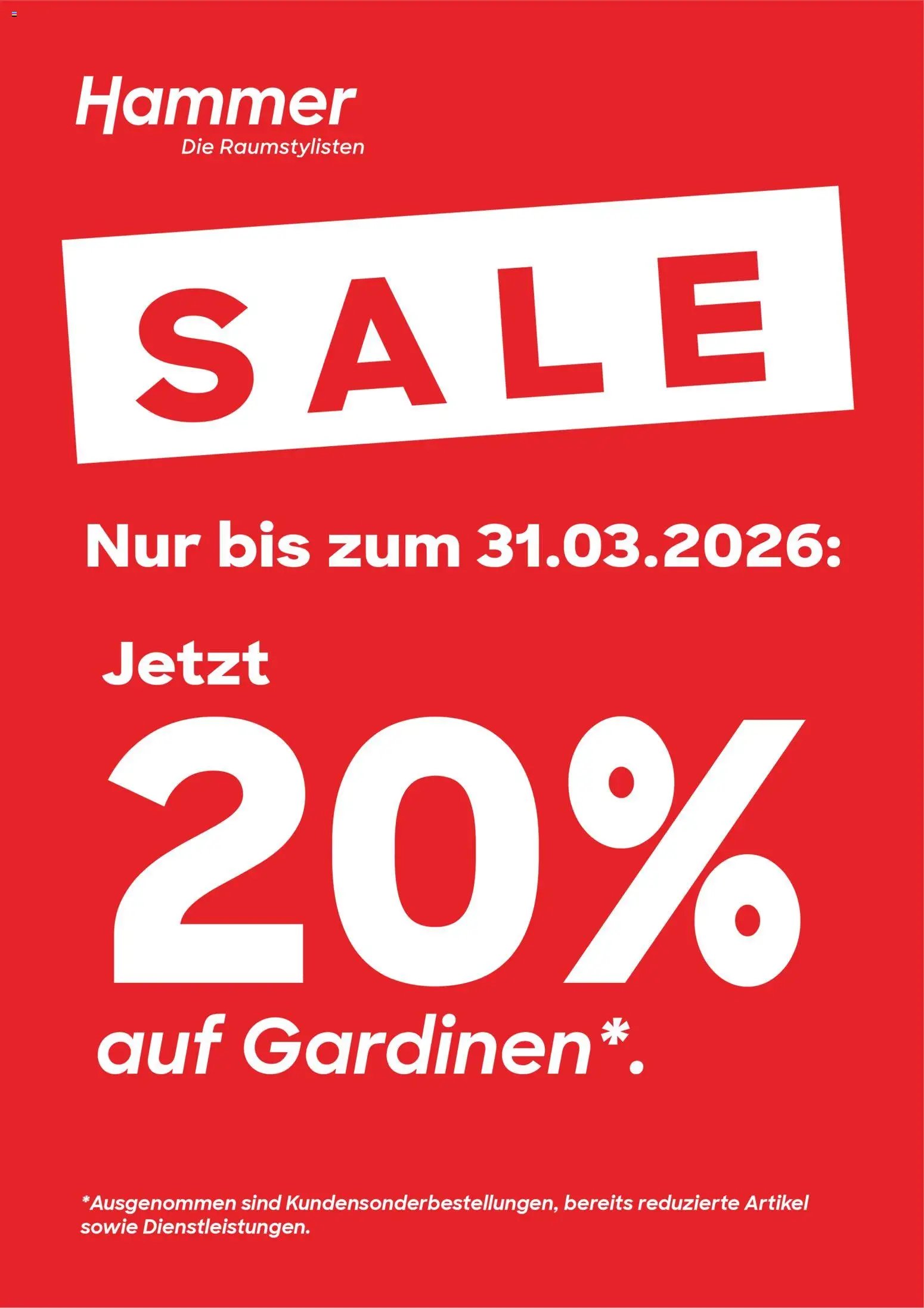 Hammer Zuhause Prospekt 	