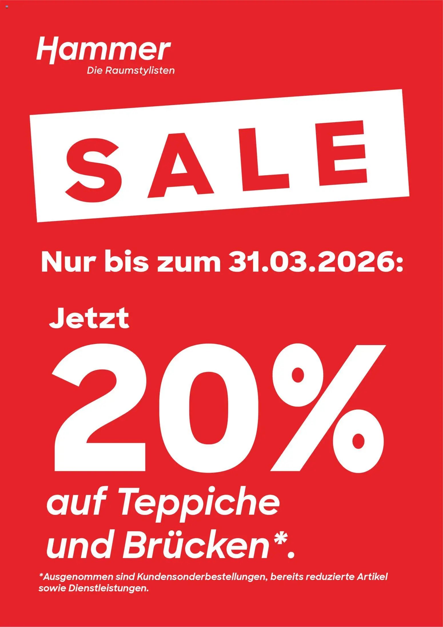 Hammer Zuhause Prospekt 	