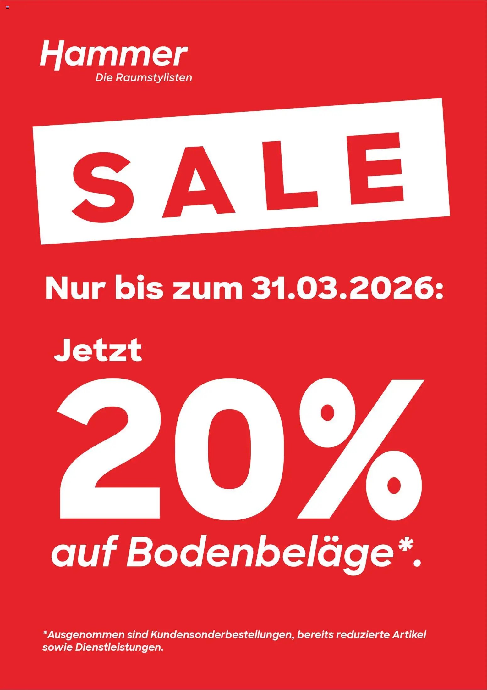 Hammer Zuhause Prospekt 	