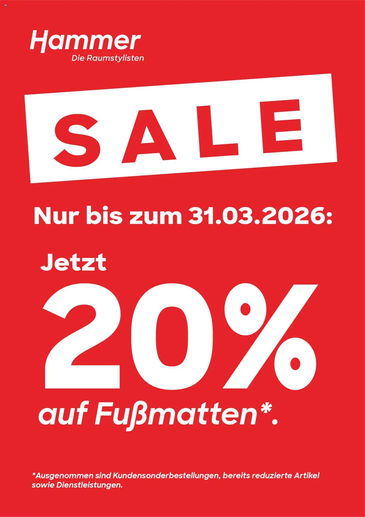 Hammer Zuhause Prospekt 	