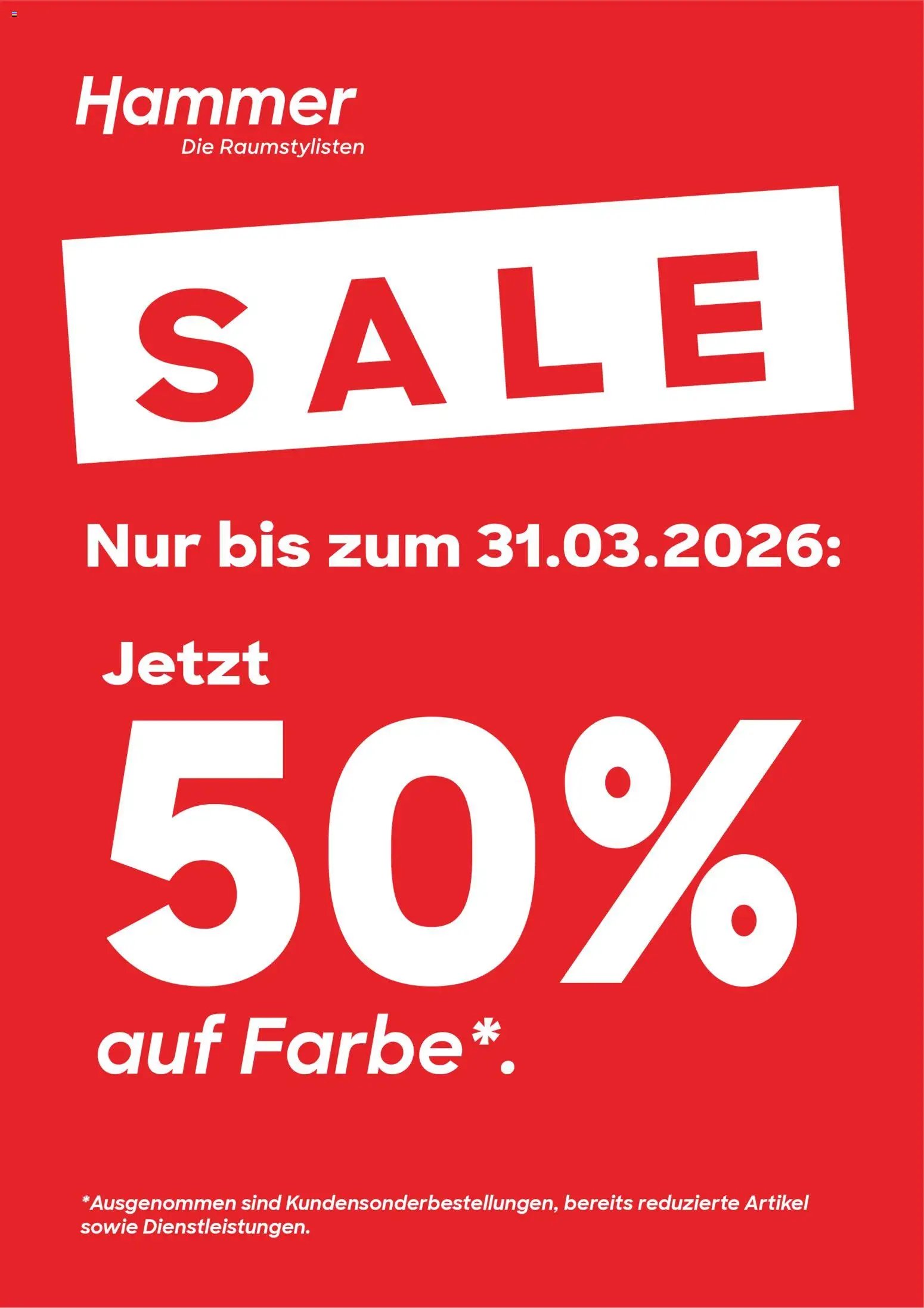 Hammer Zuhause Prospekt 	