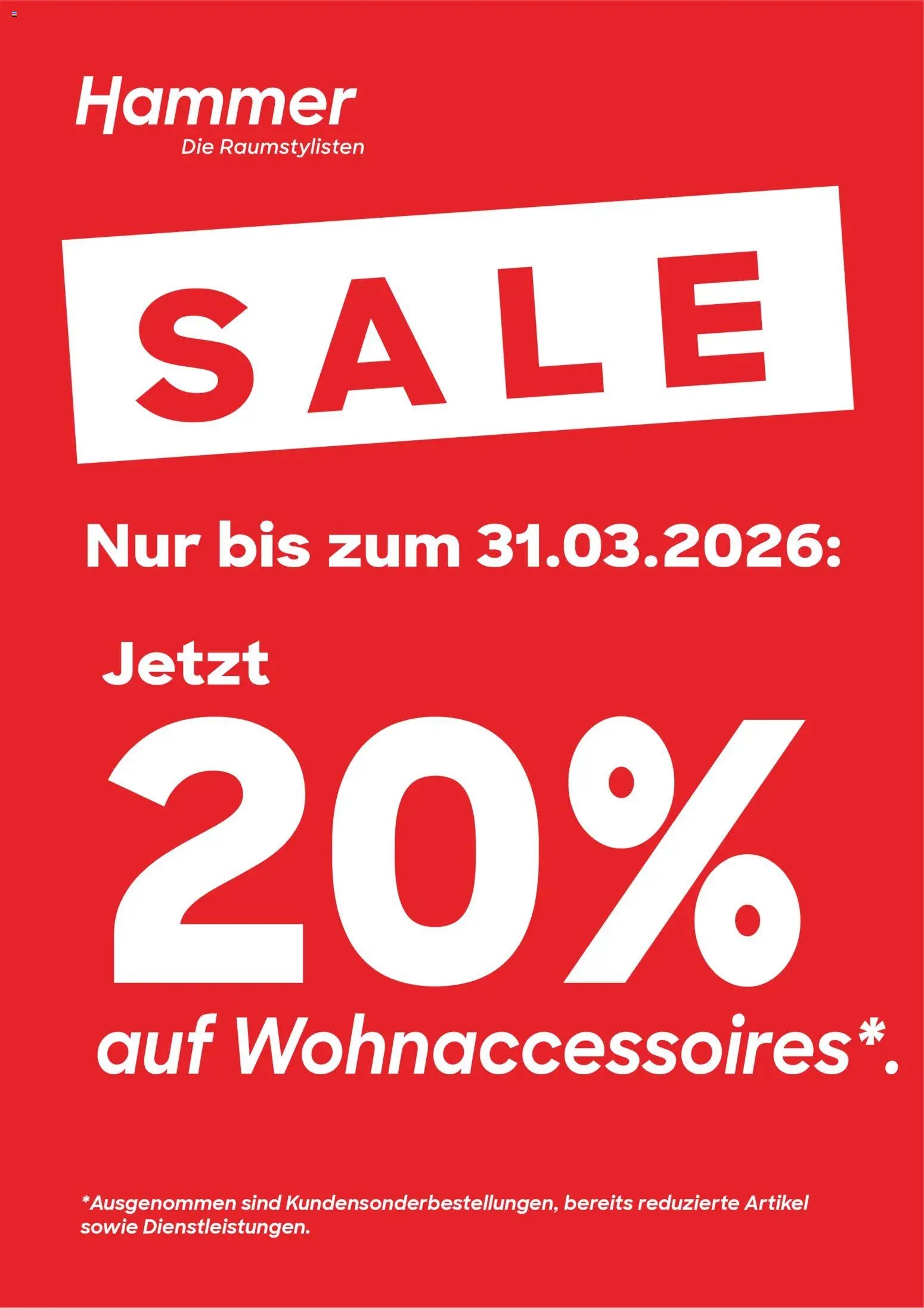 Hammer Zuhause Prospekt 	