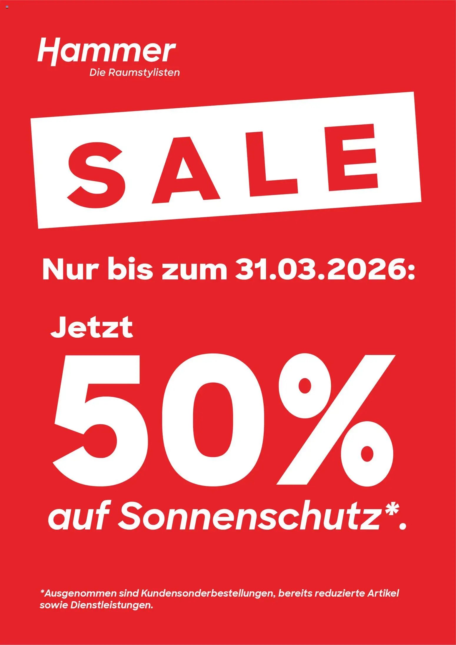 Hammer Zuhause Prospekt 	