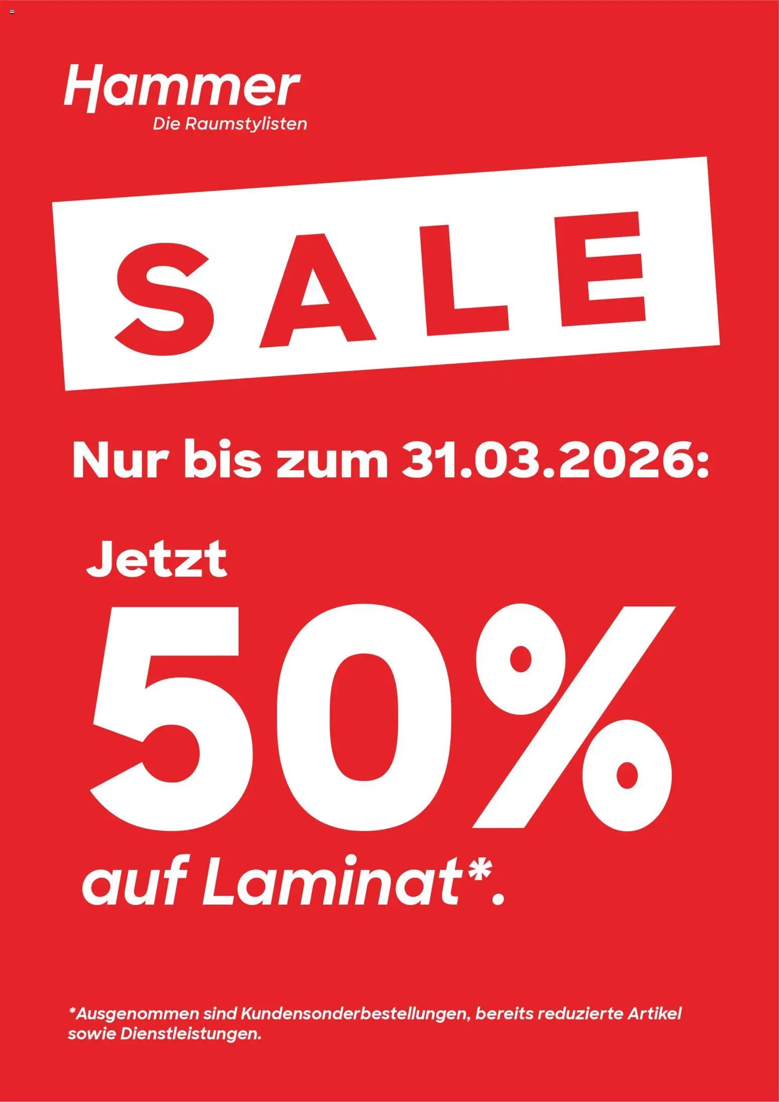 Hammer Zuhause Prospekt 	