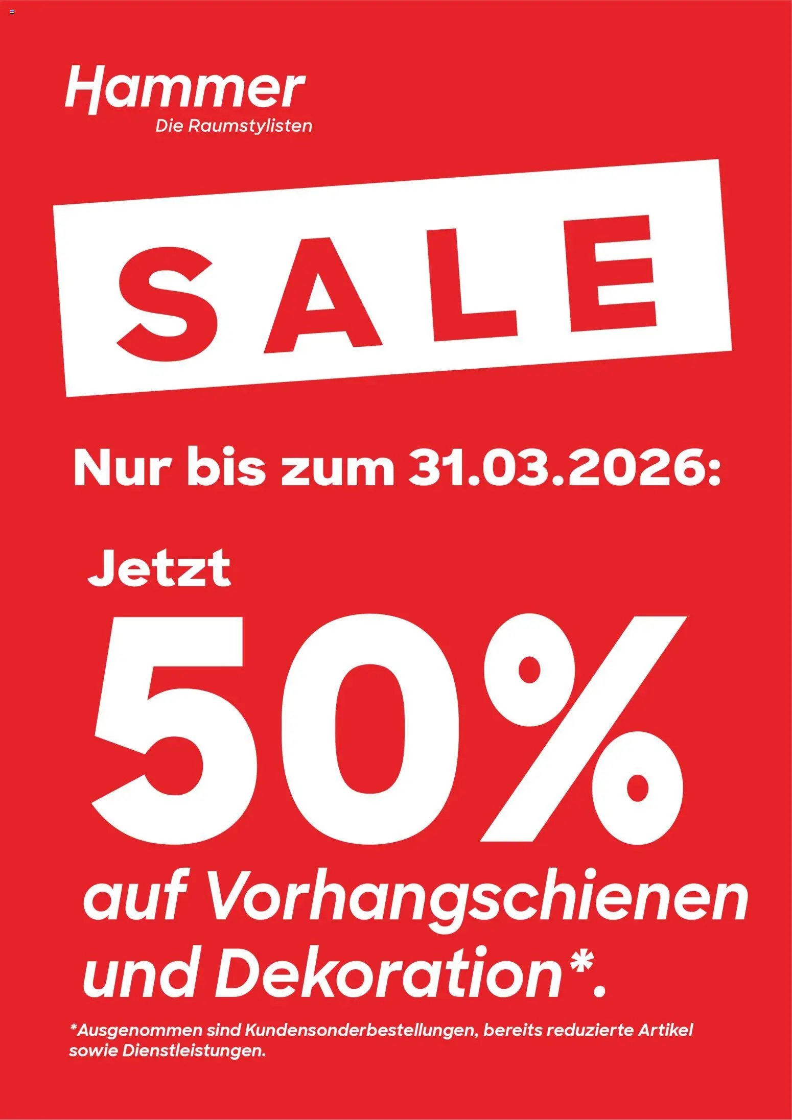 Hammer Zuhause Prospekt 	