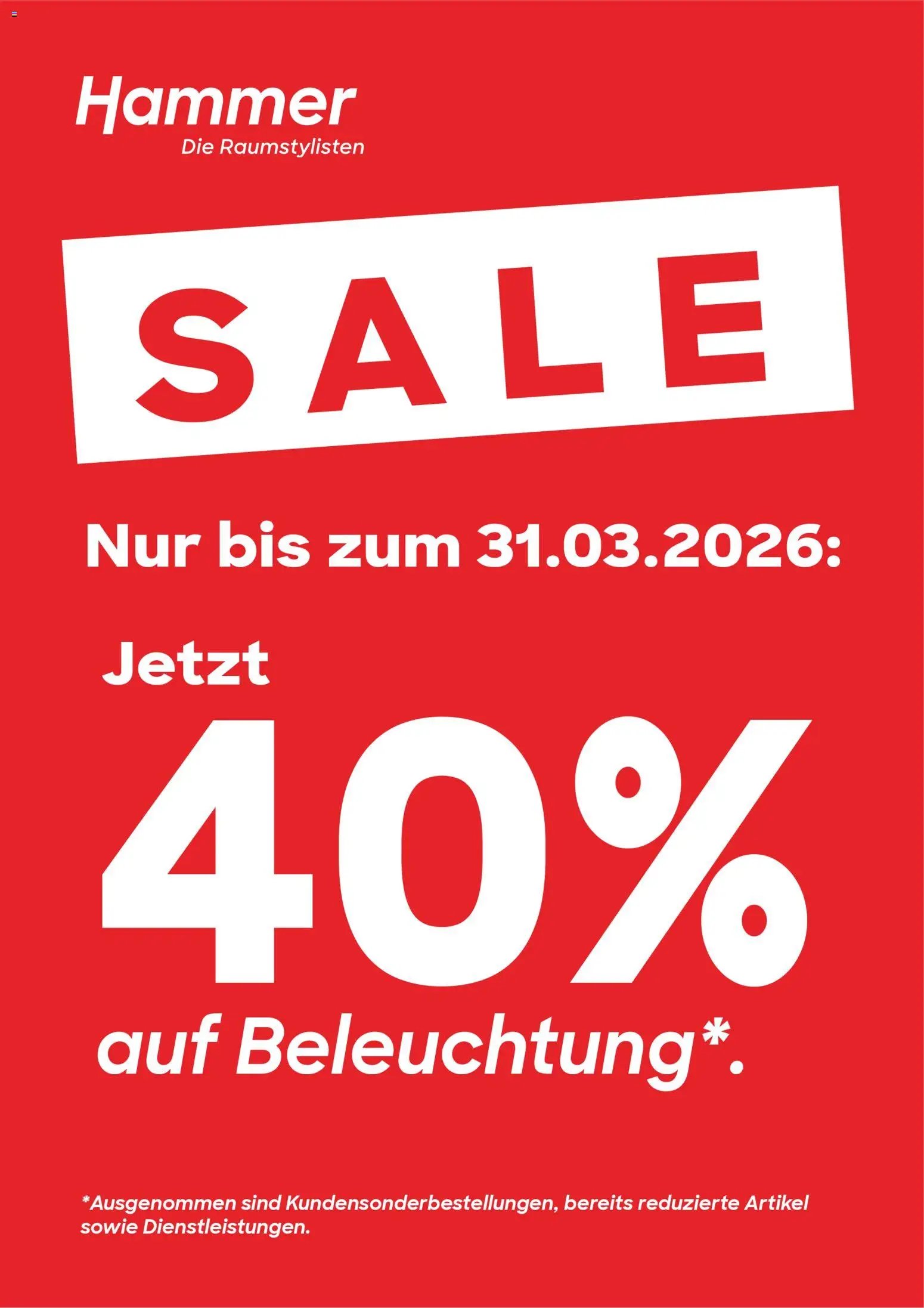 Hammer Zuhause Prospekt 	