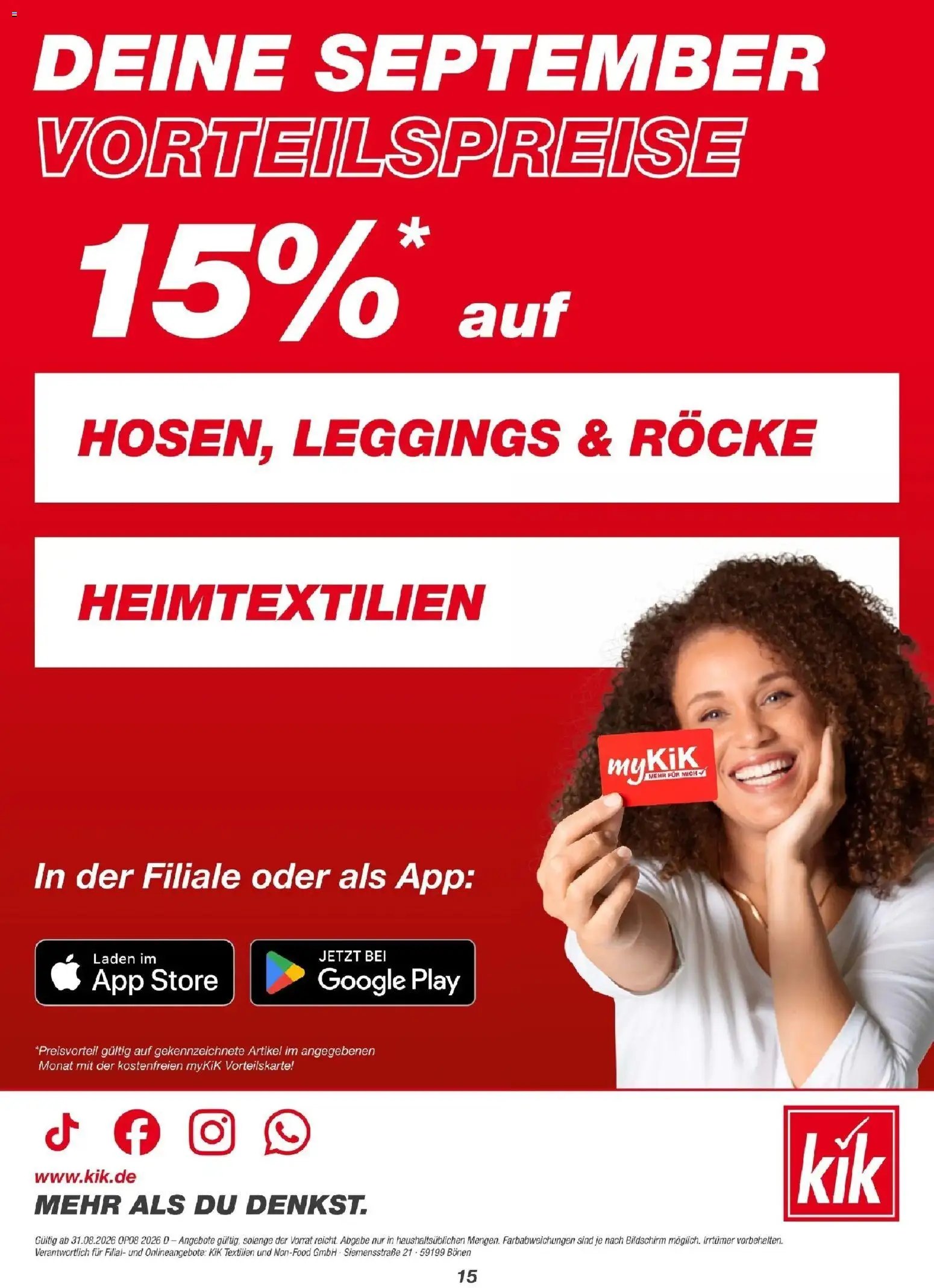 Kik - KiK: Mehr für den Herbst und die besonderen Momente