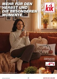 Kik - KiK: Mehr für den Herbst und die besonderen Momente
