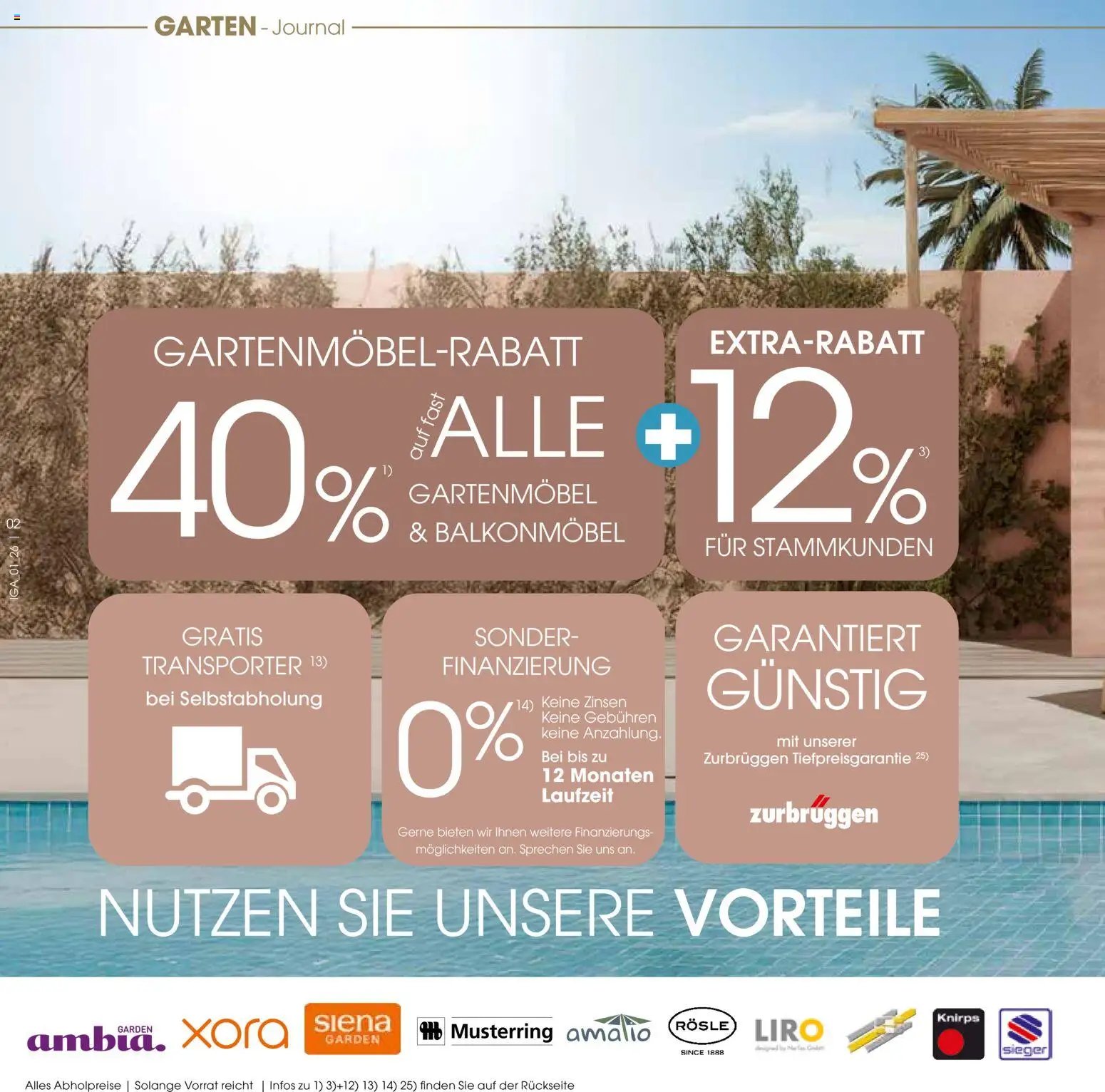 Zurbrüggen Sommer 2026