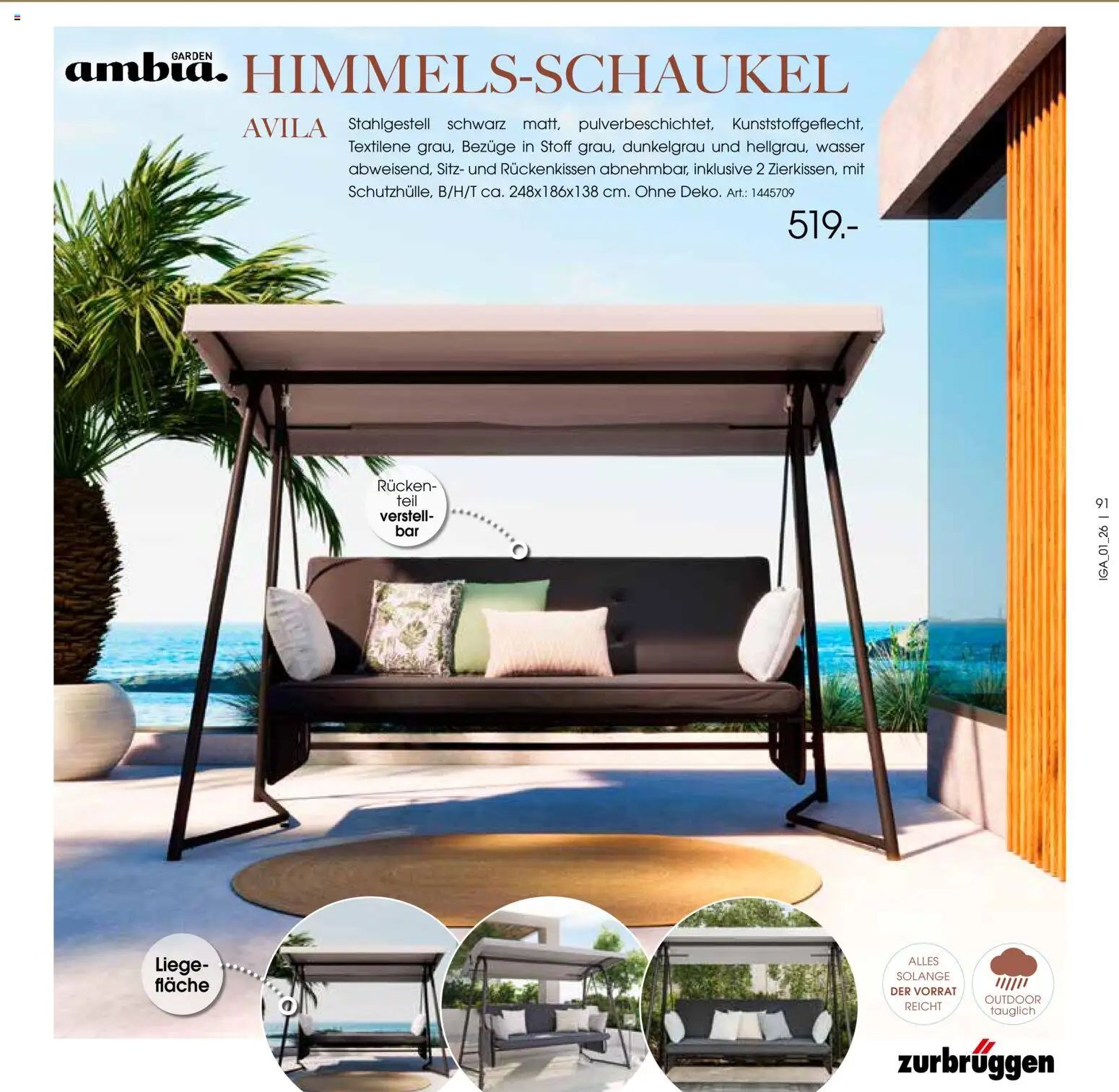 Zurbrüggen Sommer 2026