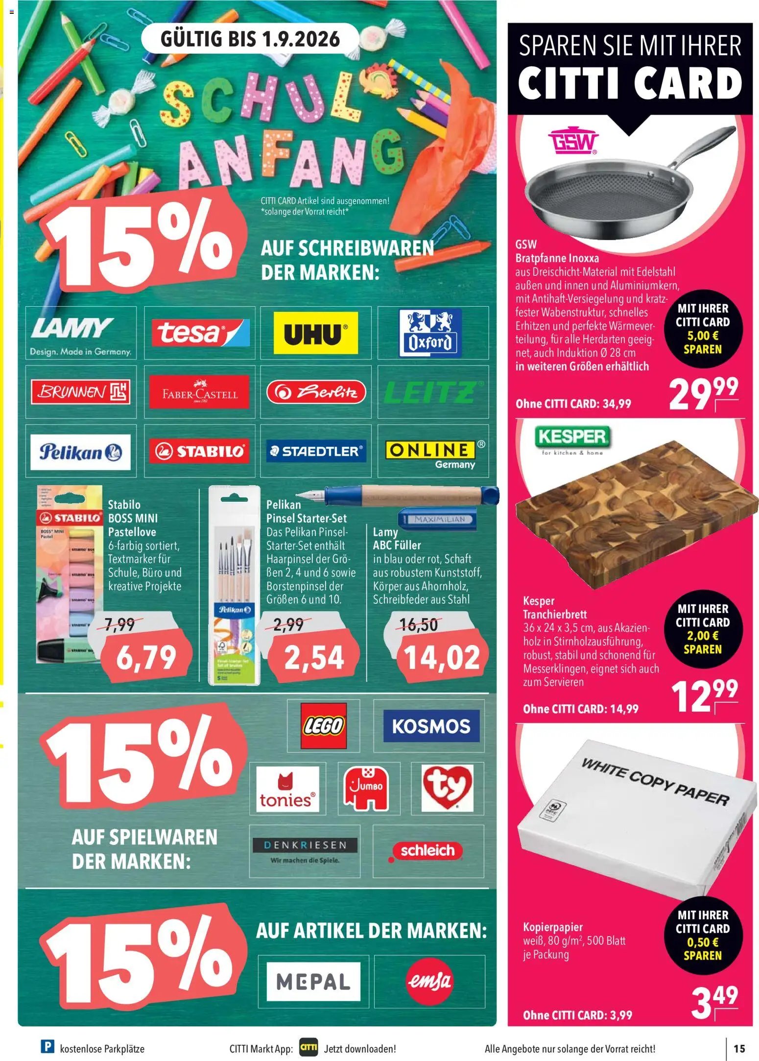CITTI Markt Prospekt