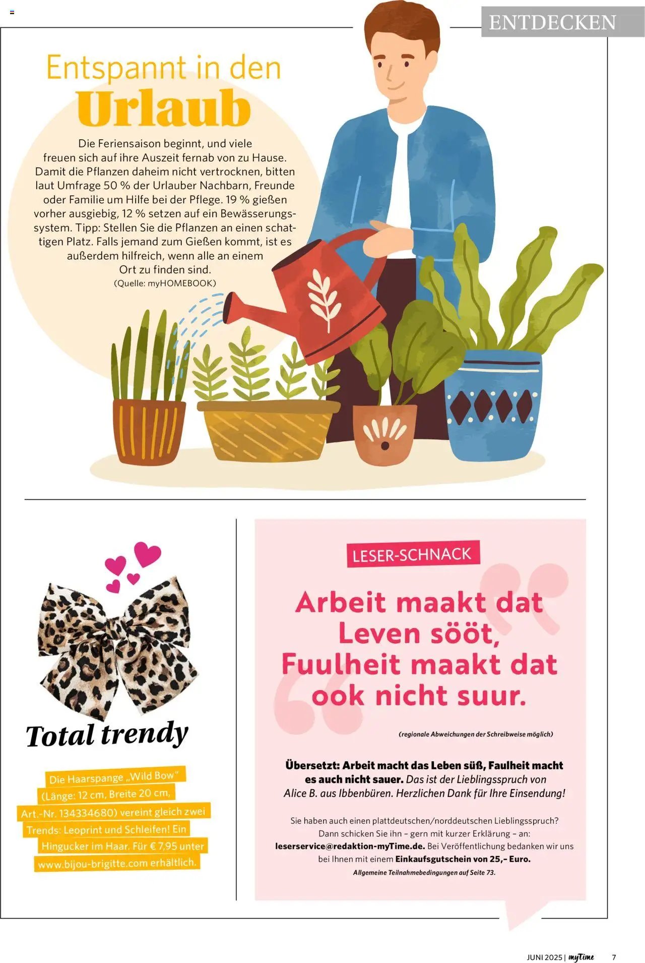 Famila Nordwest - myTime Juni 2025