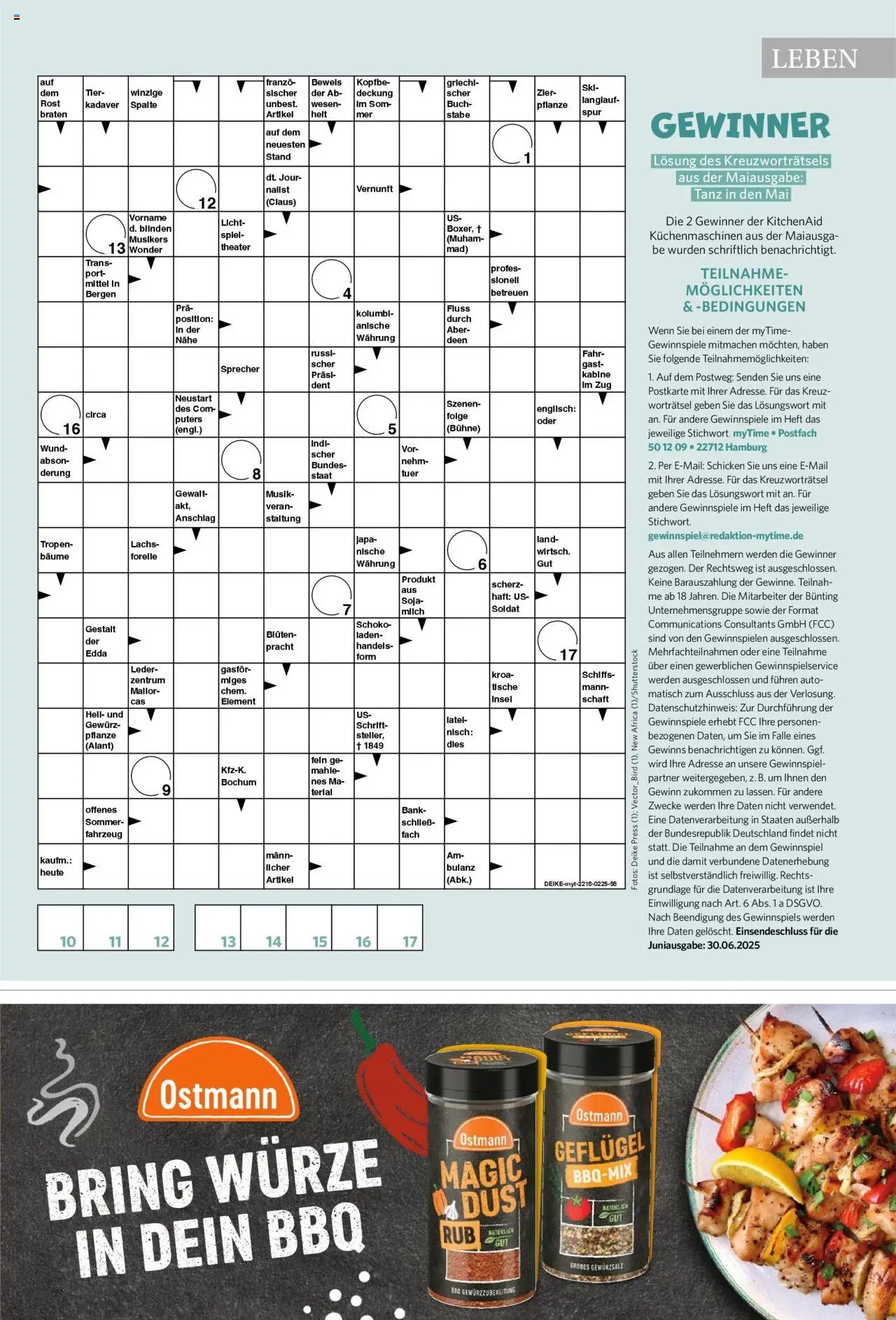 Famila Nordwest - myTime Juni 2025