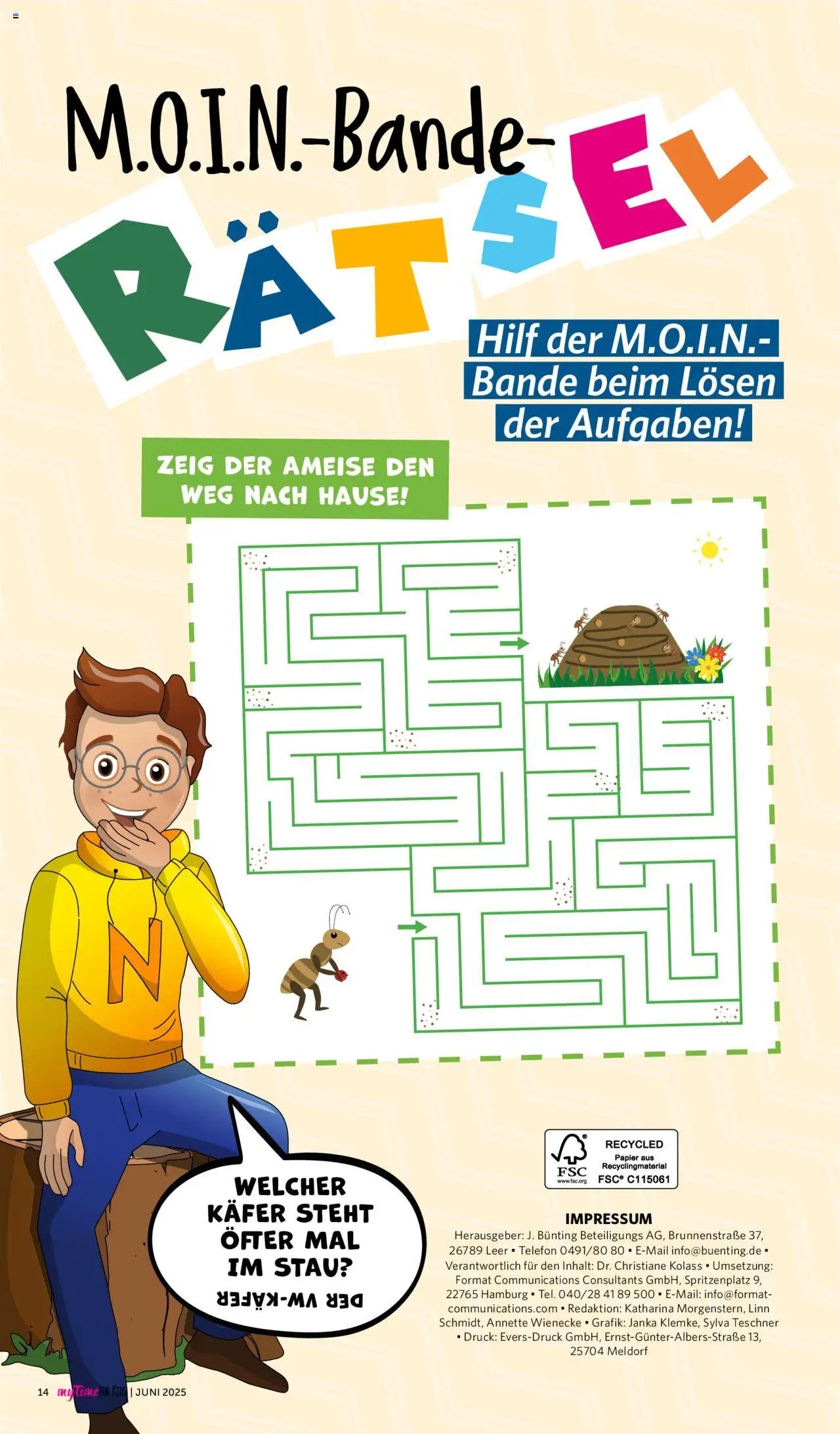 Famila Nordwest - myTime Juni 2025