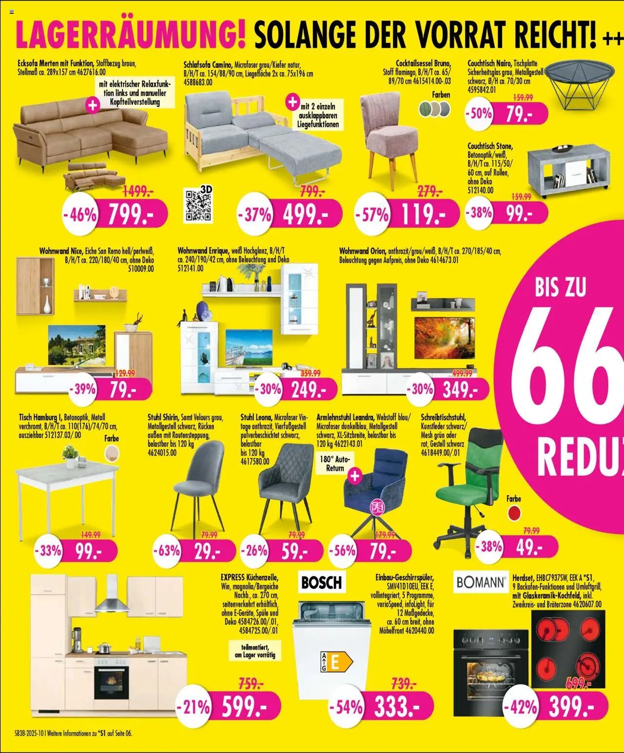 SB Möbel Boss Prospekt Gera	 (2025-09-13 - 2025-09-19) | 10
