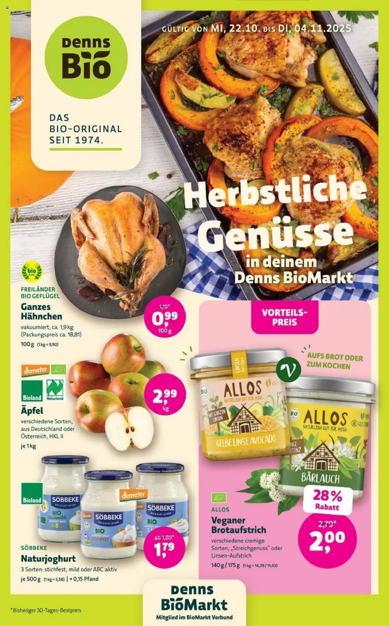 Denns BioMarkt Angebote (2025-10-22 - 2025-11-04) | 1