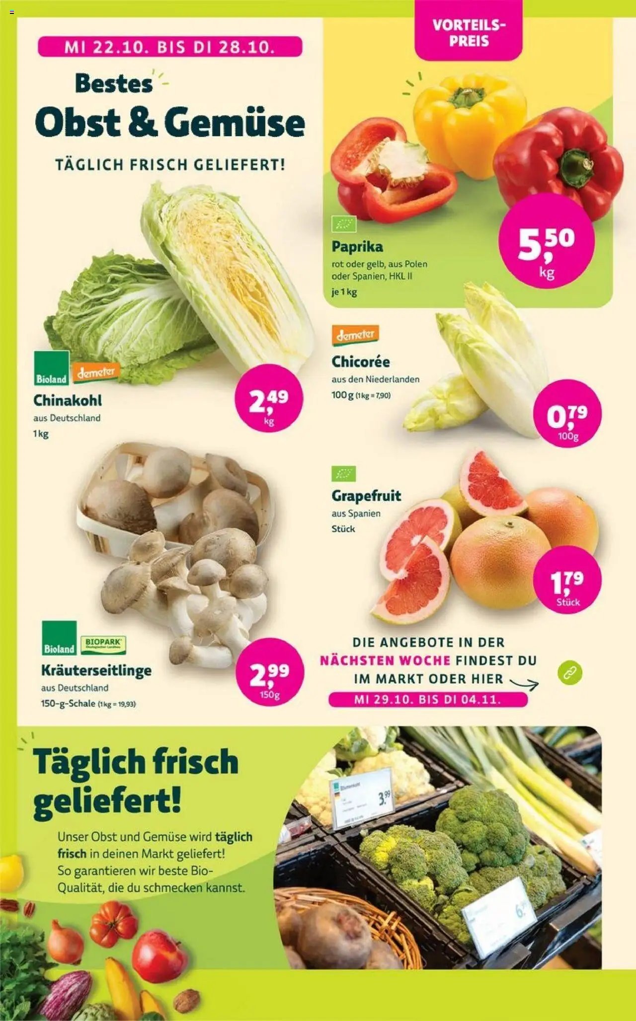 Denns BioMarkt Angebote (2025-10-22 - 2025-11-04) | 2