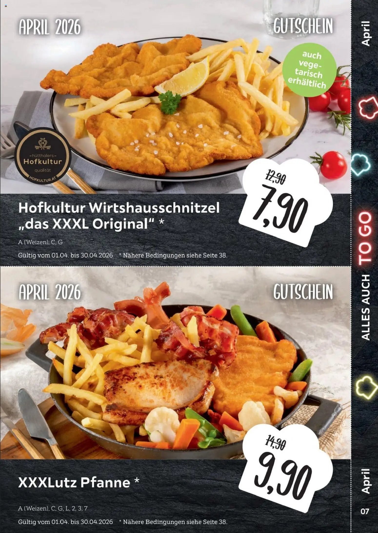 XXXL Lutz Restaurantgutscheine