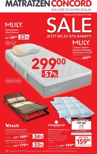 Matratzen Concord Prospekt 	