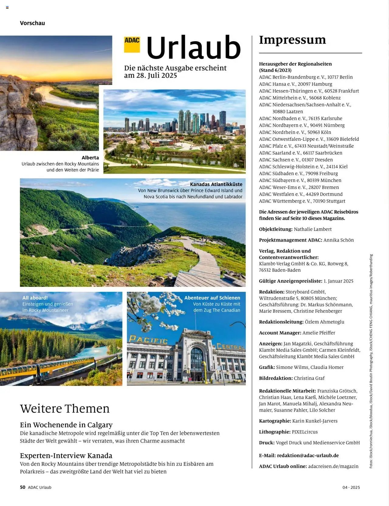 Galeria Reisen Prospekt (2025-07-04 - 2025-07-28)