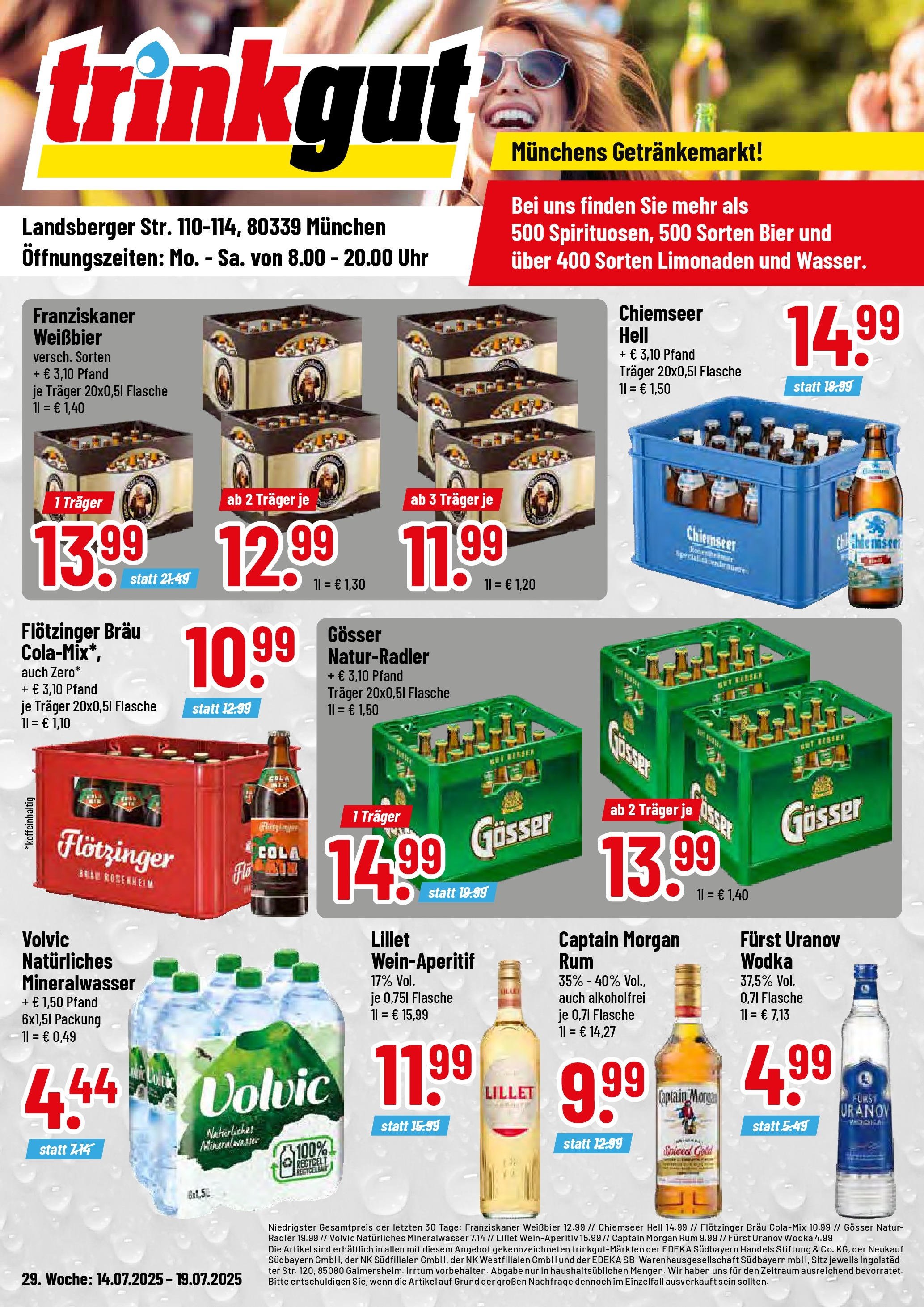 Trinkgut prospekt München	 (2025-07-13 - 2025-07-19) | 1