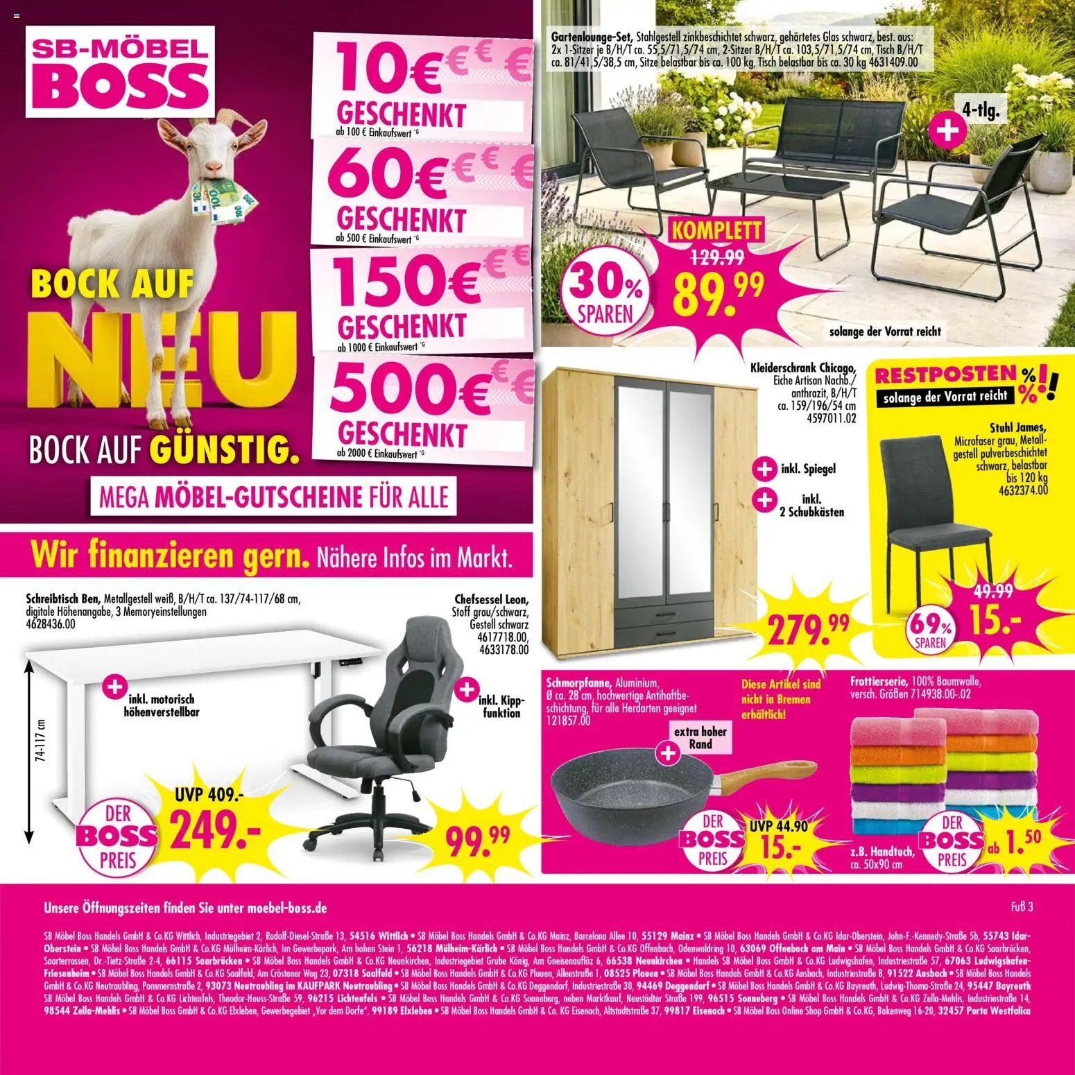 SB Möbel Boss Prospekt Mainz (2026-04-24 - 2026-05-01)
