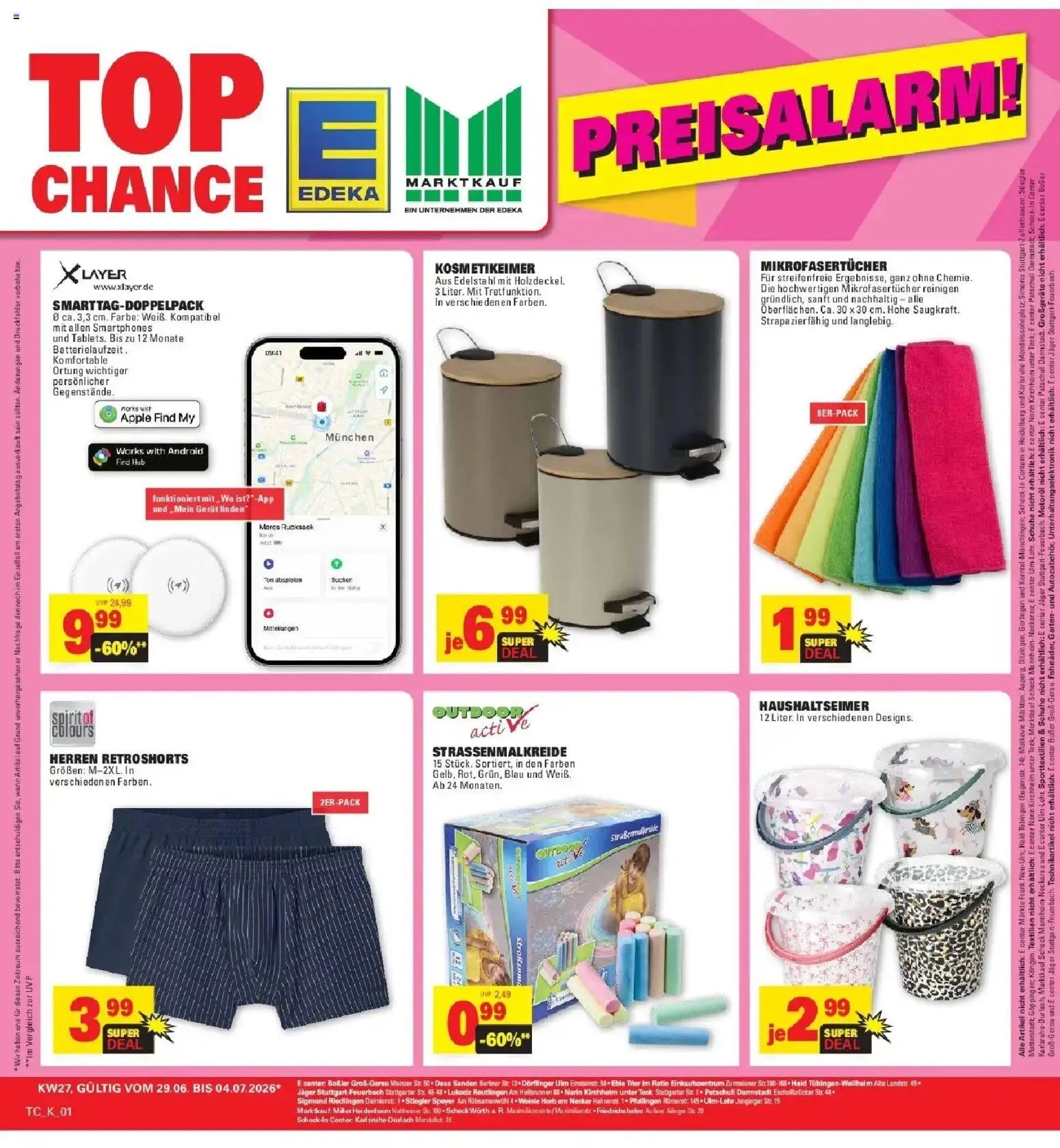 E center - E center: Wochenangebote