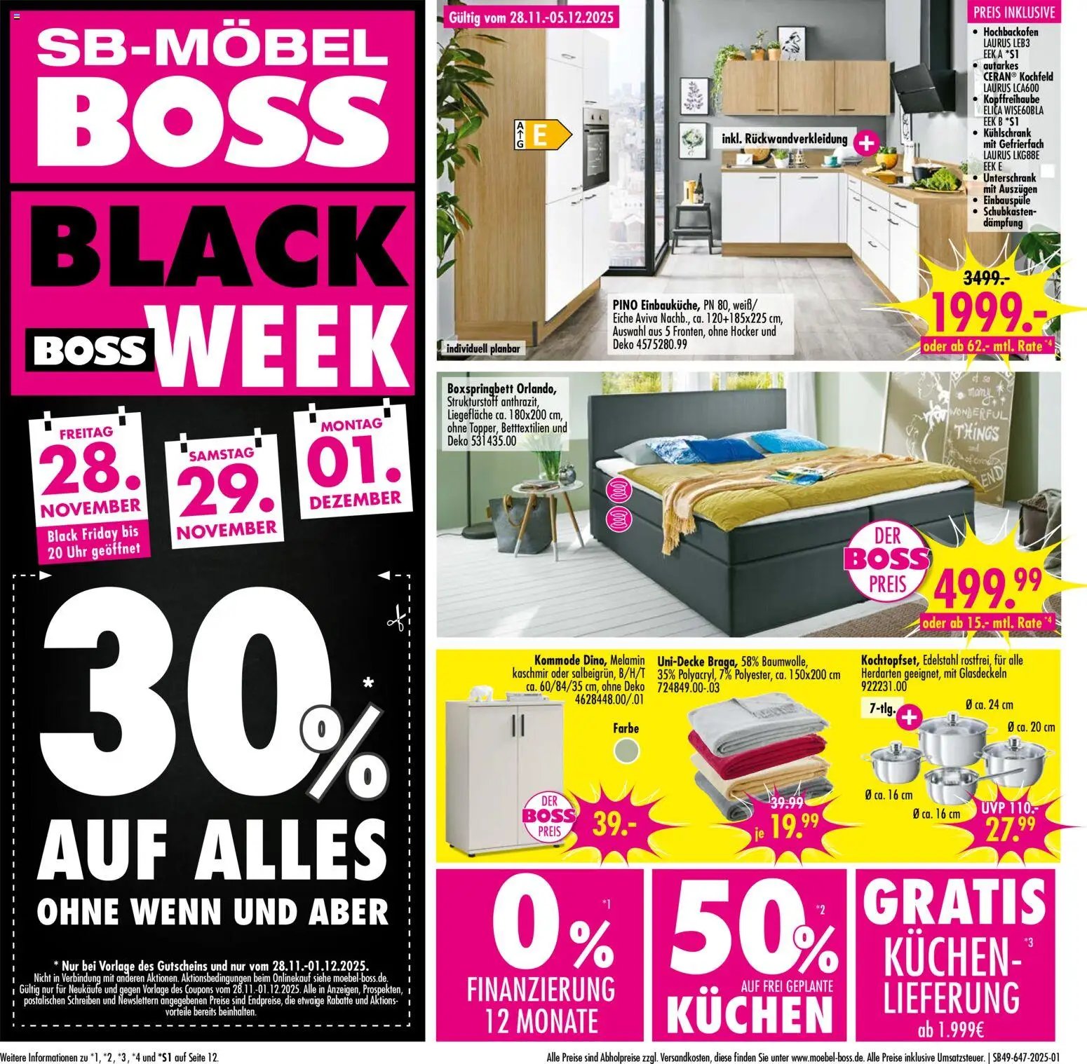 SB Möbel Boss - Black Friday (2025-11-28 - 2025-12-05)