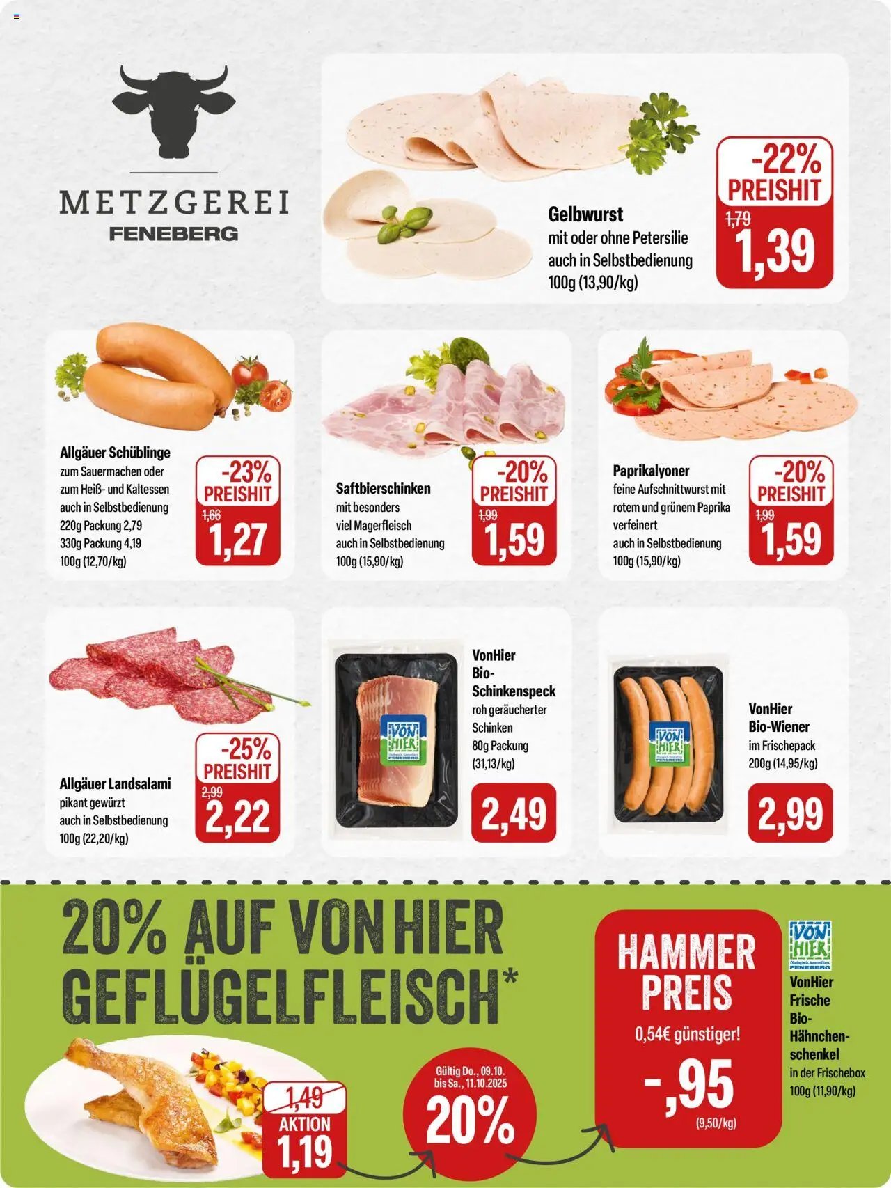 Feneberg Angebote (2025-10-09 - 2025-10-11) | 2