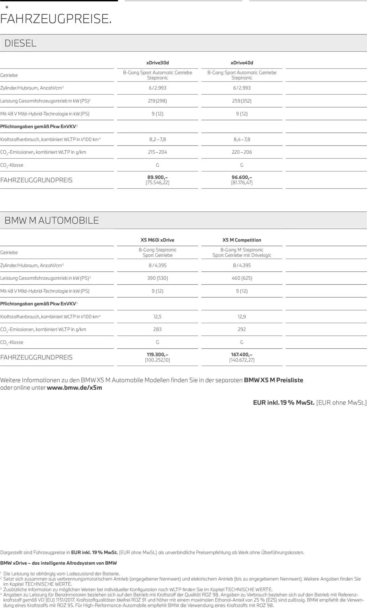 BMW X5 (2025-08-01 - 2026-07-31) | 5