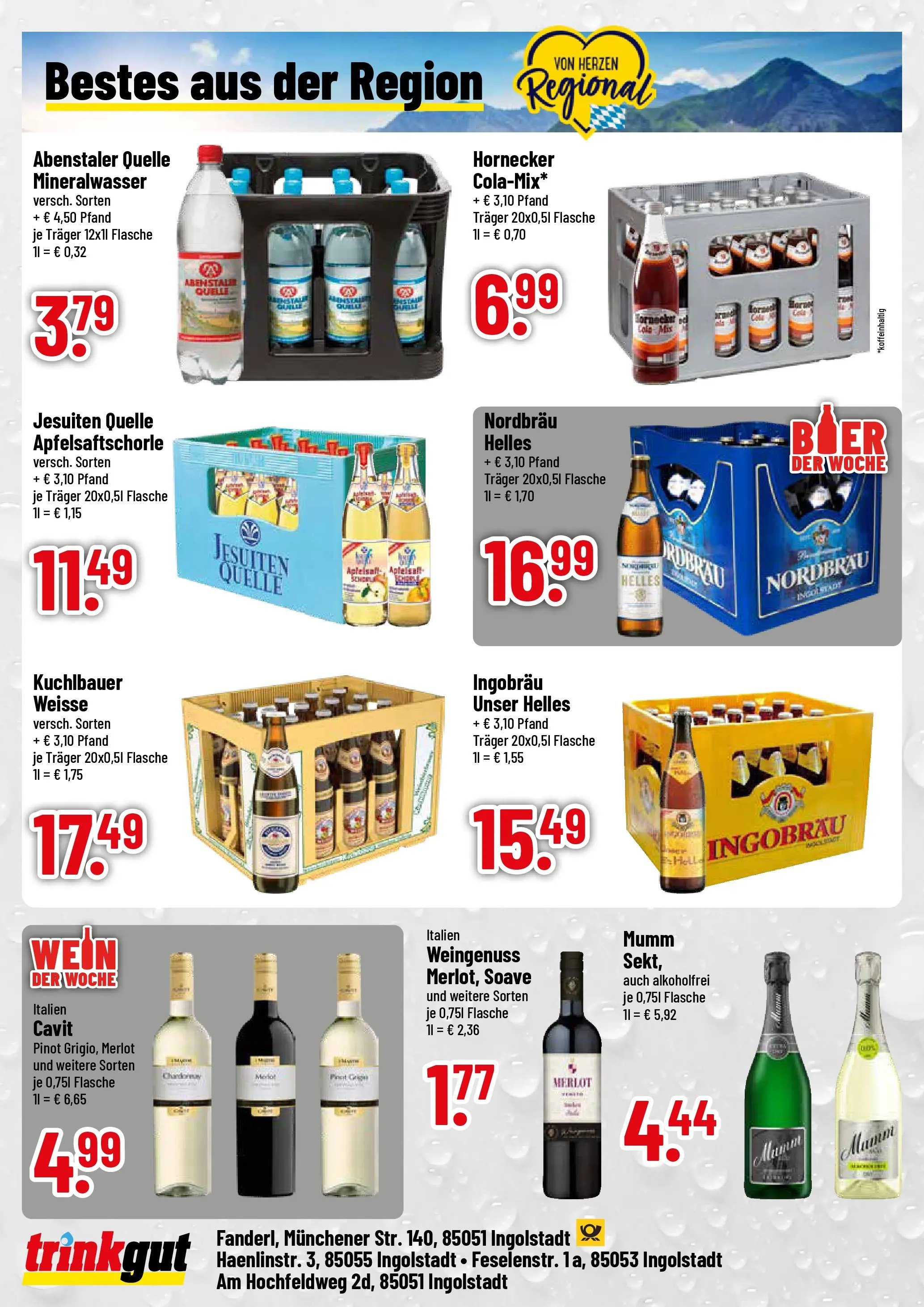 Trinkgut Prospekt Ingolstadt